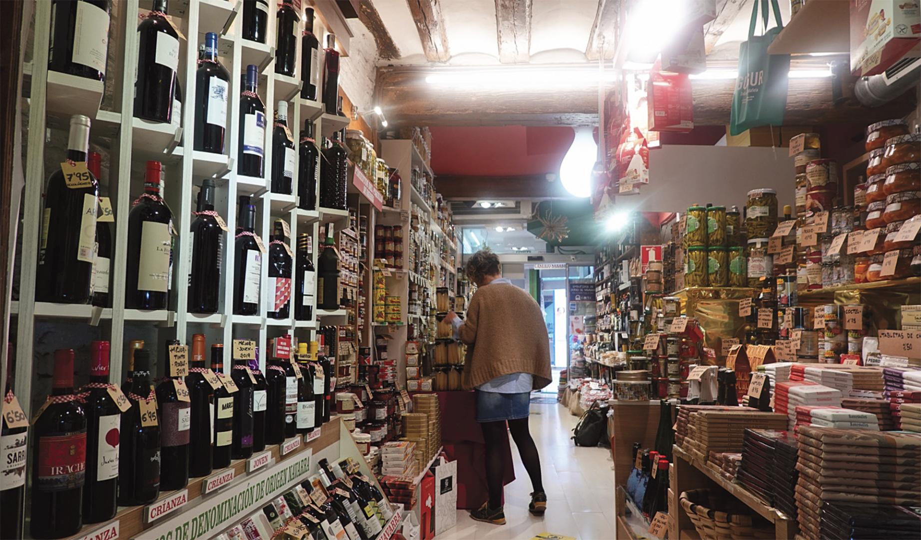 Foto del interior de un comercio