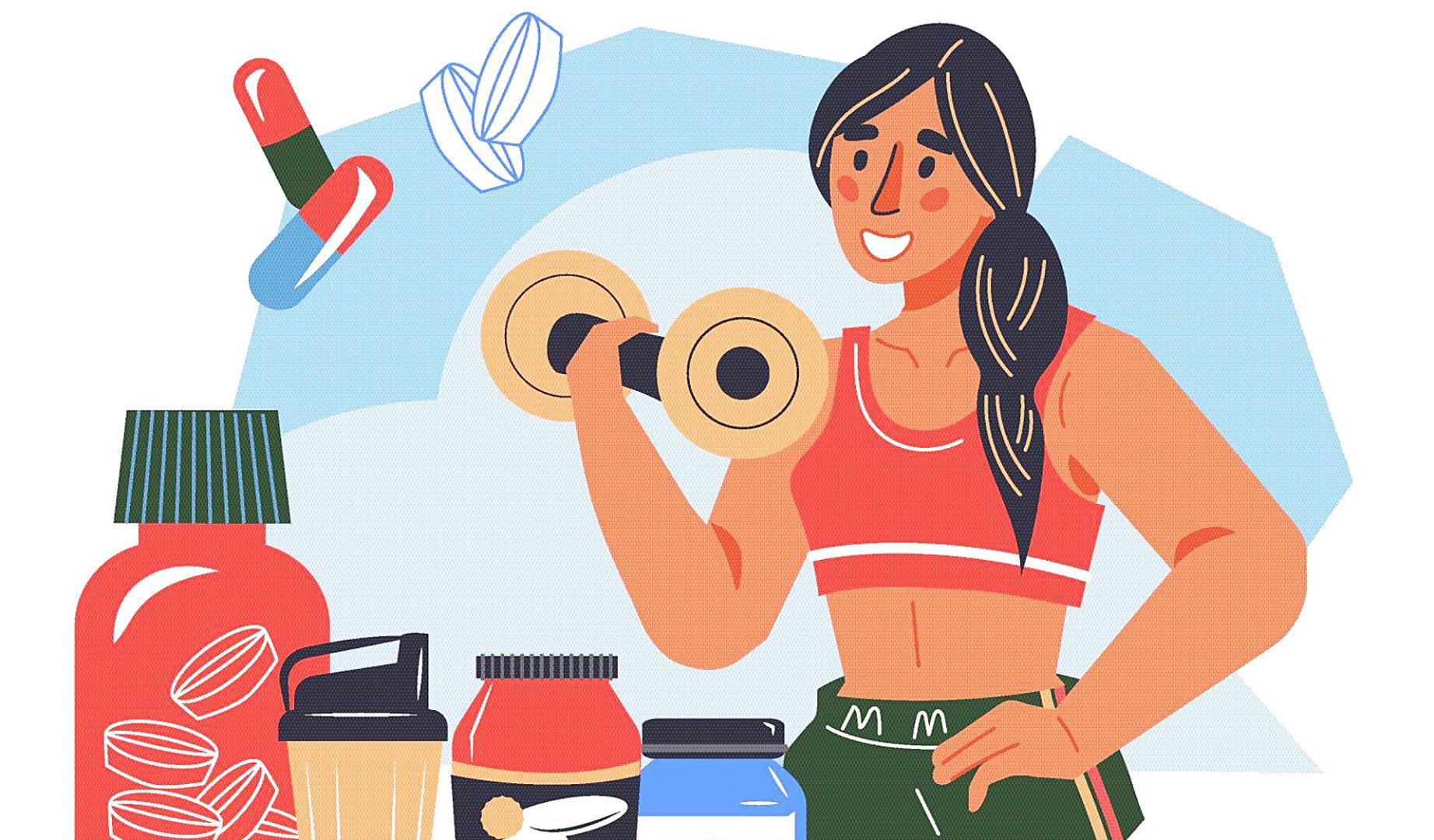Los suplementos para el deporte, cada vez más utilizados