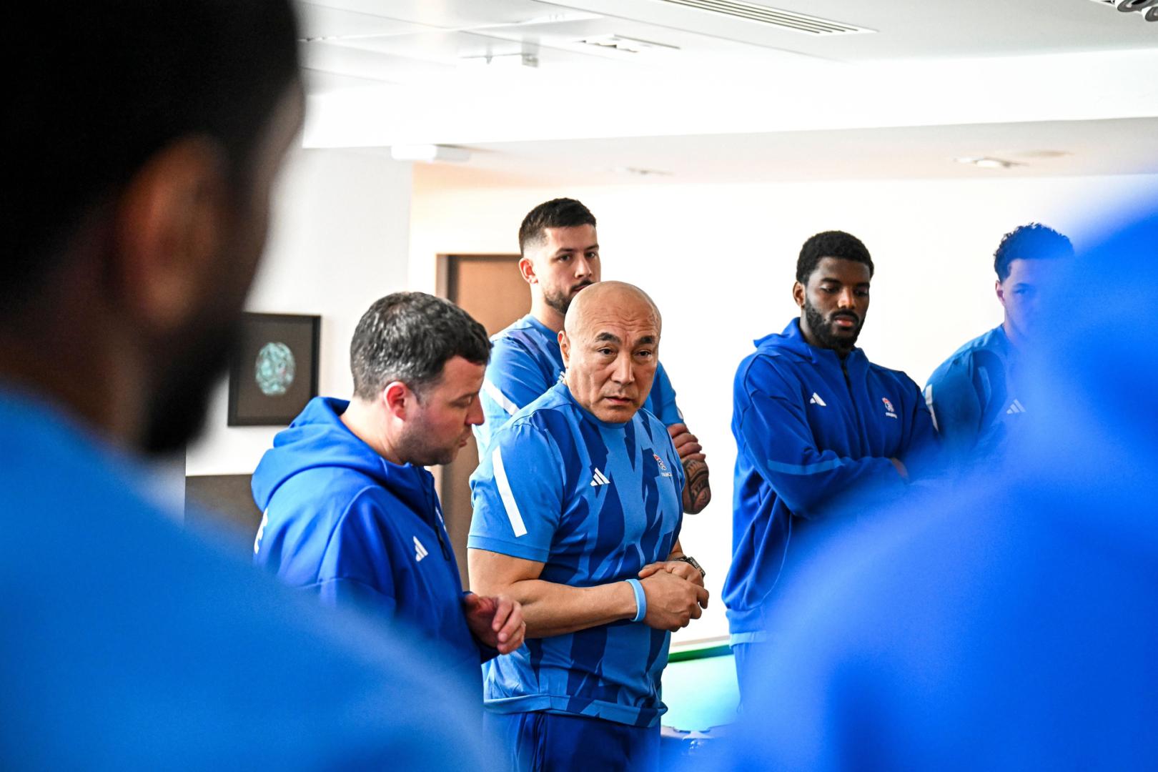 Primeros instantes de Talant Dujshebaev como nuevo seleccionador francés de balonmano