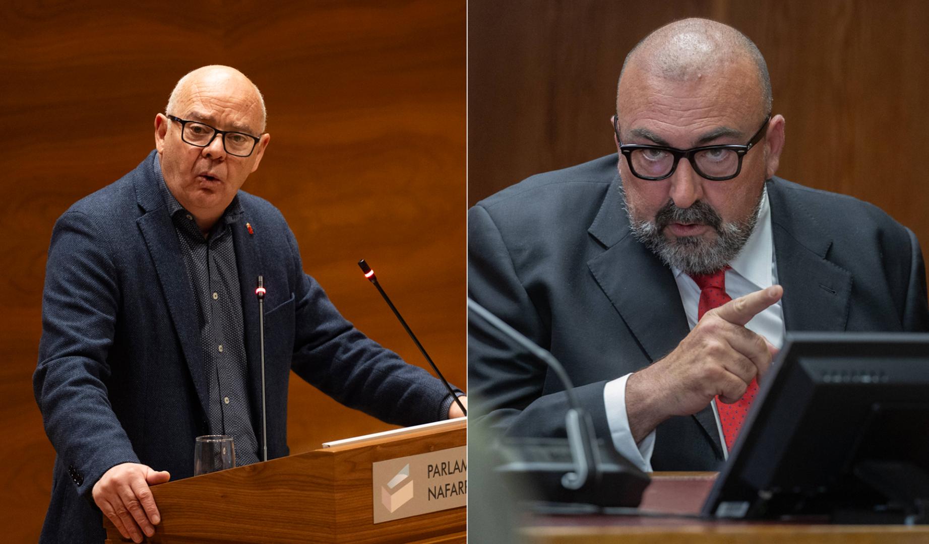 A la izquierda, Emilio Jiménez; a la derecha, Koldo García