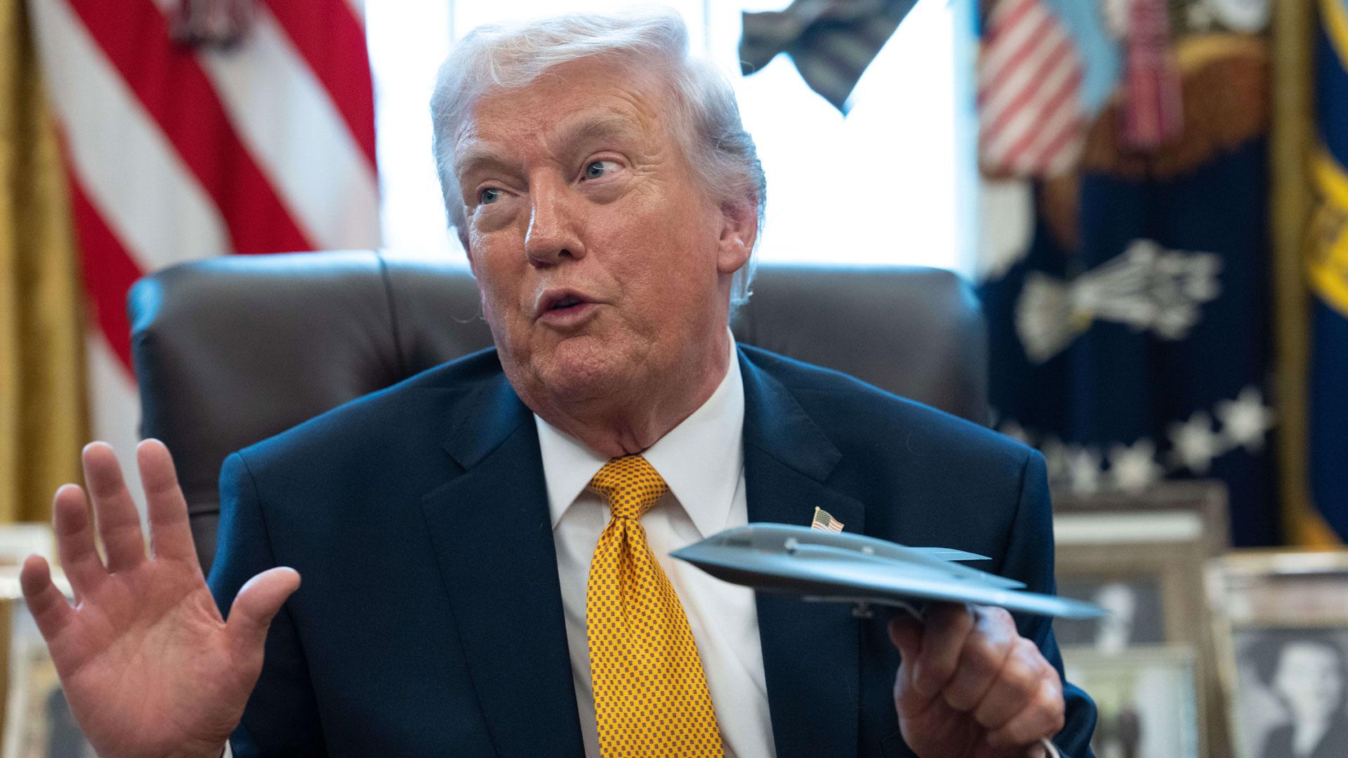 El presidente de Estados Unidos, Donald Trump,