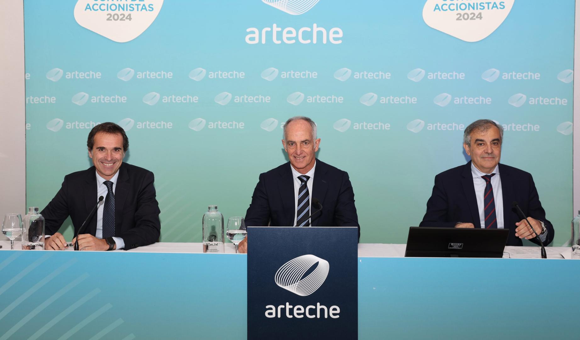 Imagen de la Junta General Extraordinaria de Arteche el pasado mes de diciembre