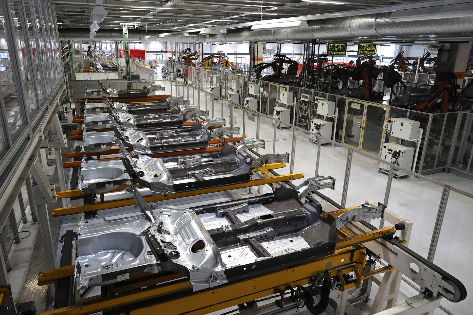 Plataformas MQB A0 listas para el montaje de los T-Cross y Taigo