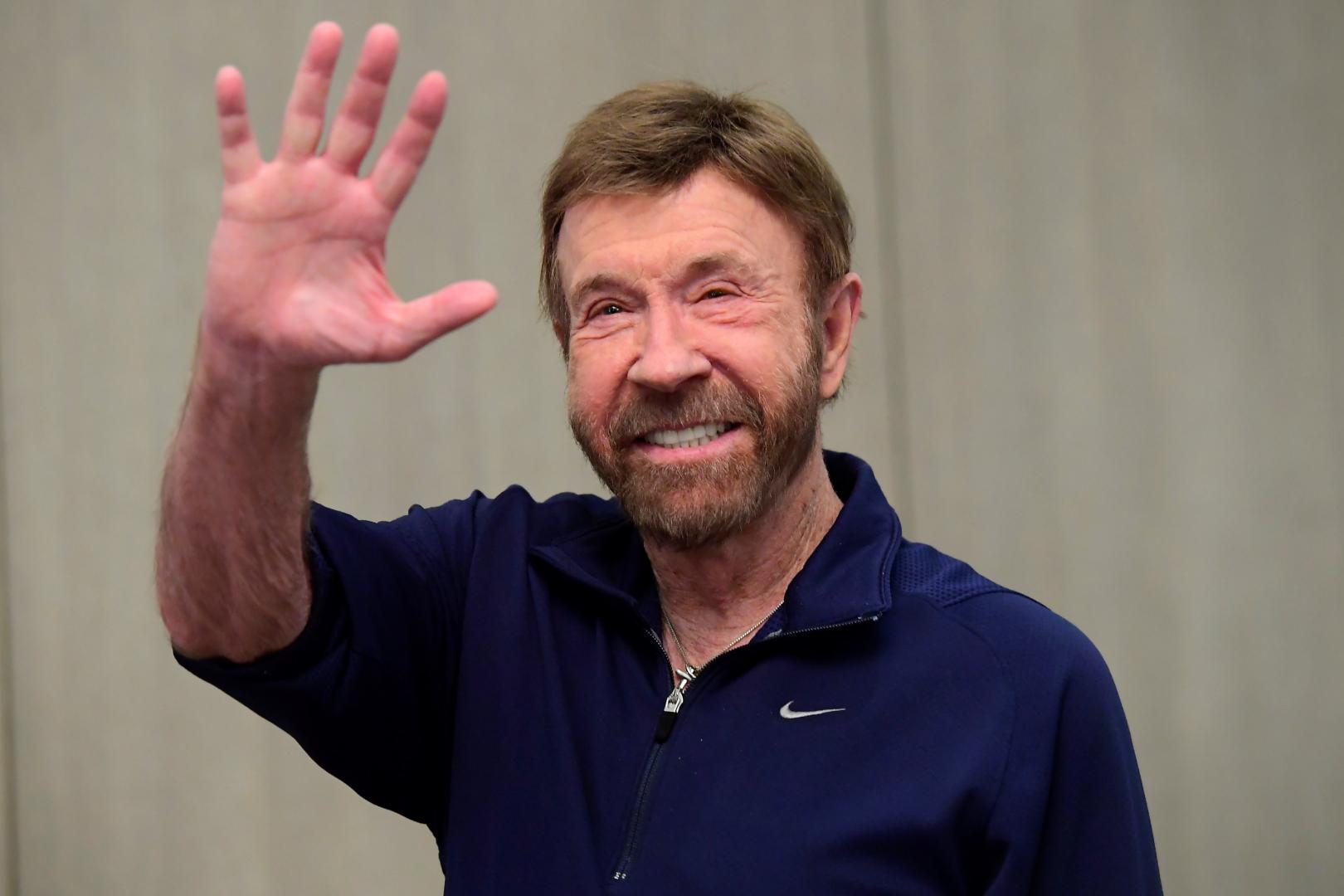 Fotografía de archivo del 26 de noviembre del 2018 del actor estadounidense Chuck Norris