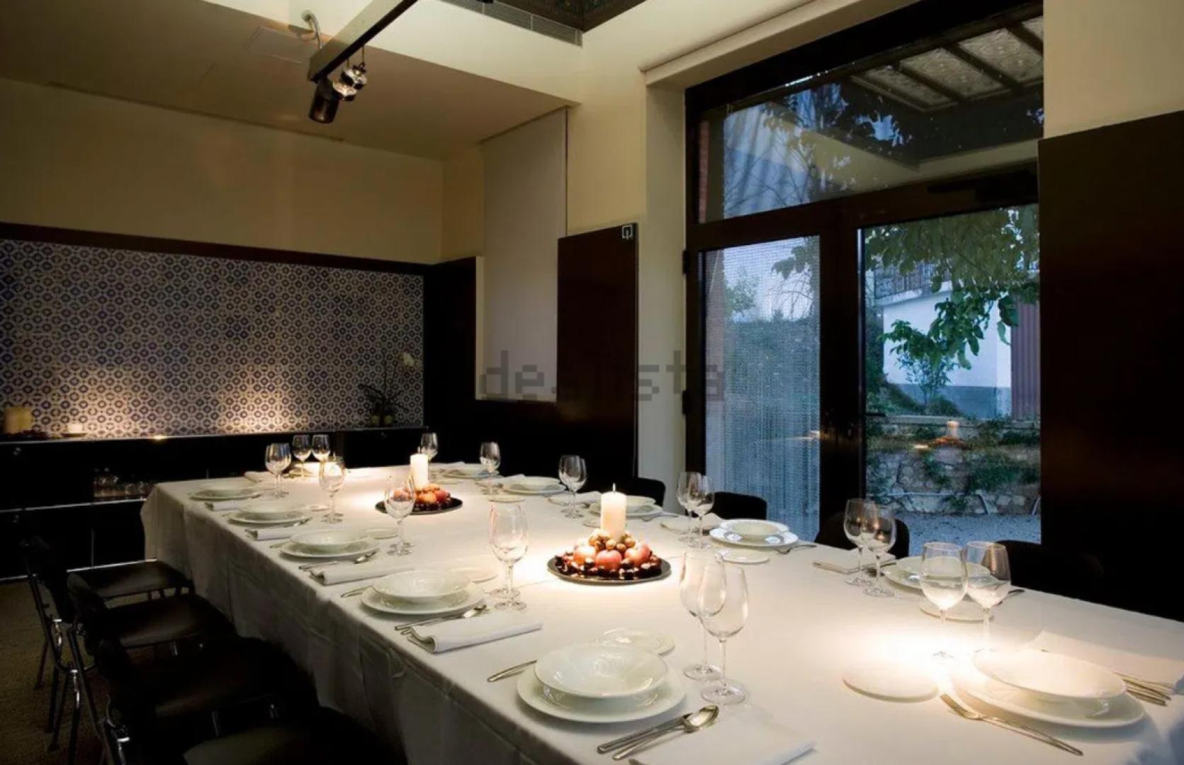 Comedor con vistas al jardín
