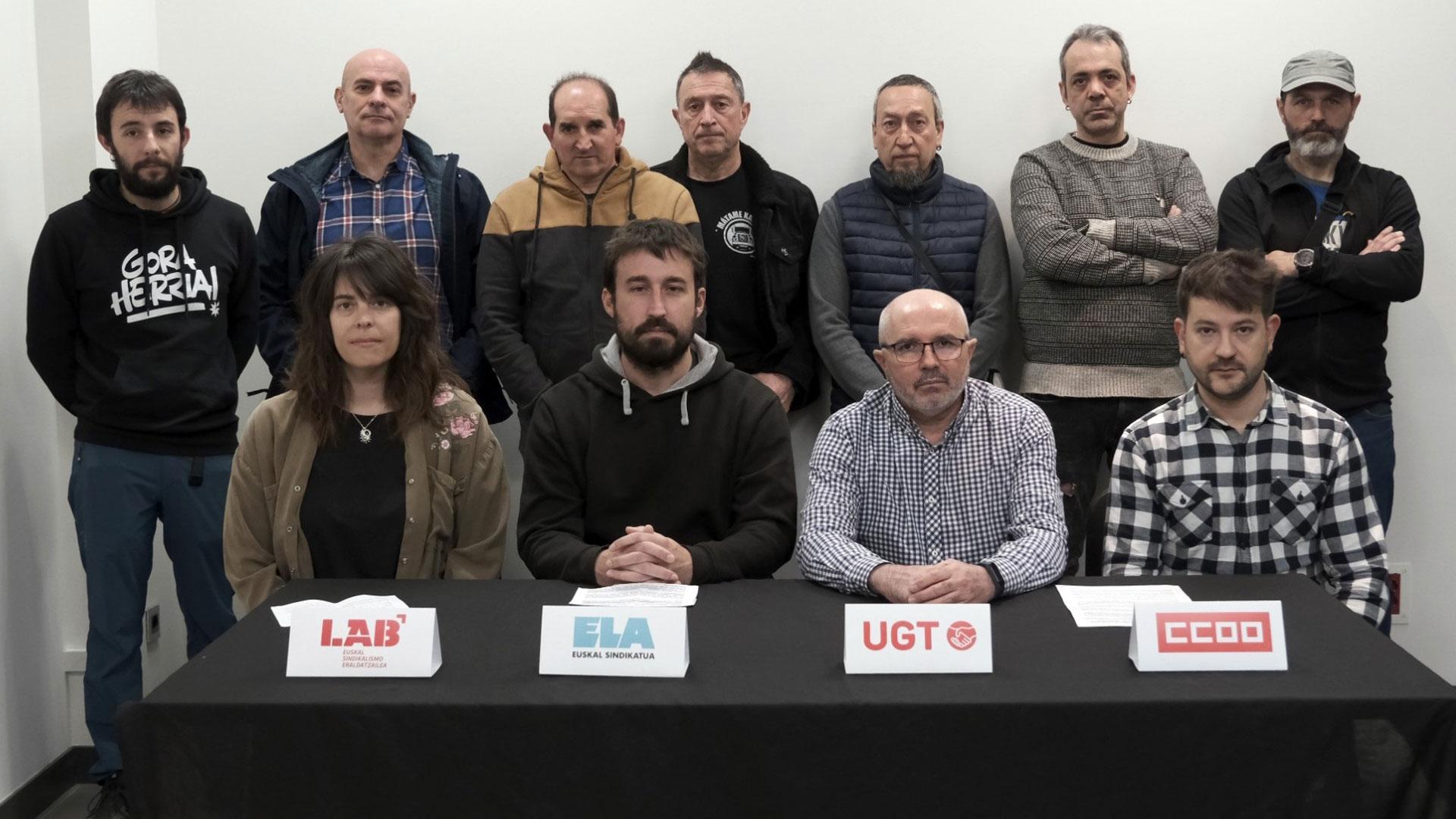 Los sindicatos LAB, ELA, UGT y CCOO han convocado a las plantillas del sector de Artes Gráficas a movilizarse en los próximos meses