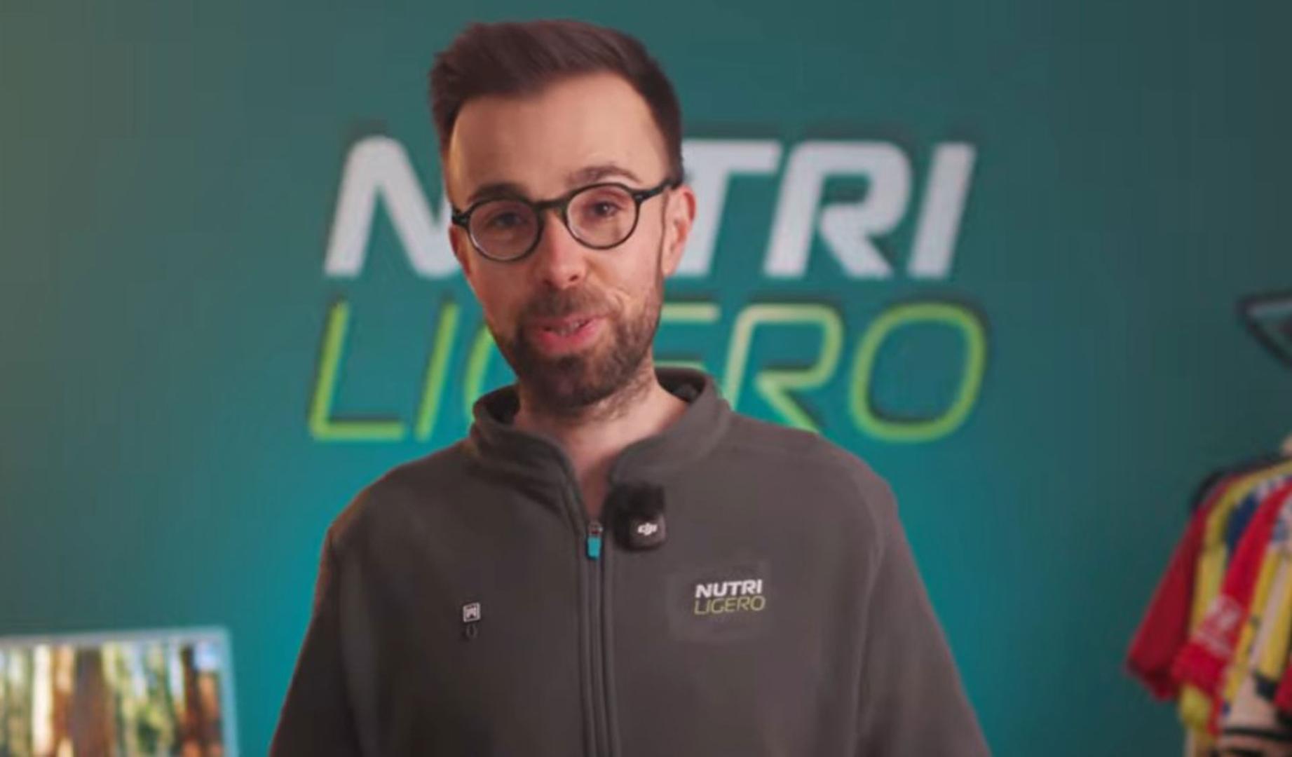 El nutricionista pamplonés Javier Fernández Ligero, en su último vídeo