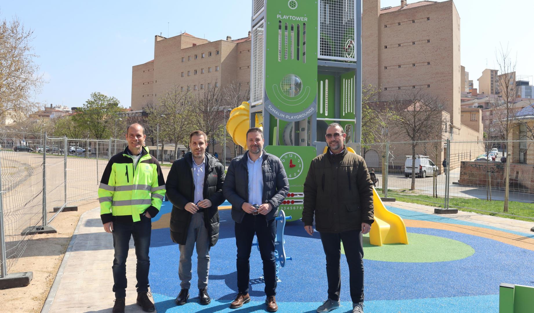 Tudela reabre este martes varios parques infantiles tras la finalización de las obras de renovación