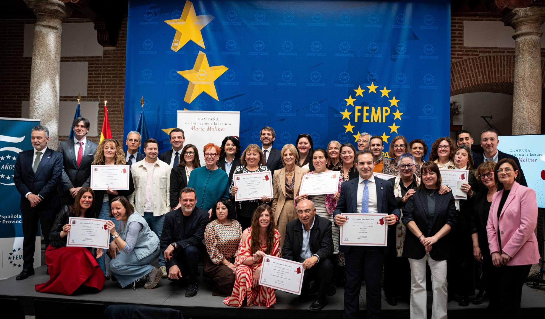 Acto de entrega de premios María Moliner