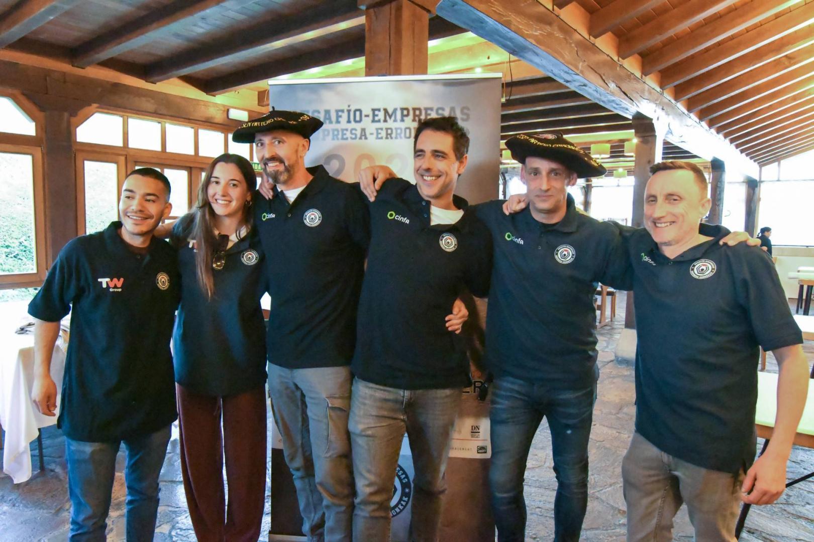 Podio final del torneo relámpago de mus
