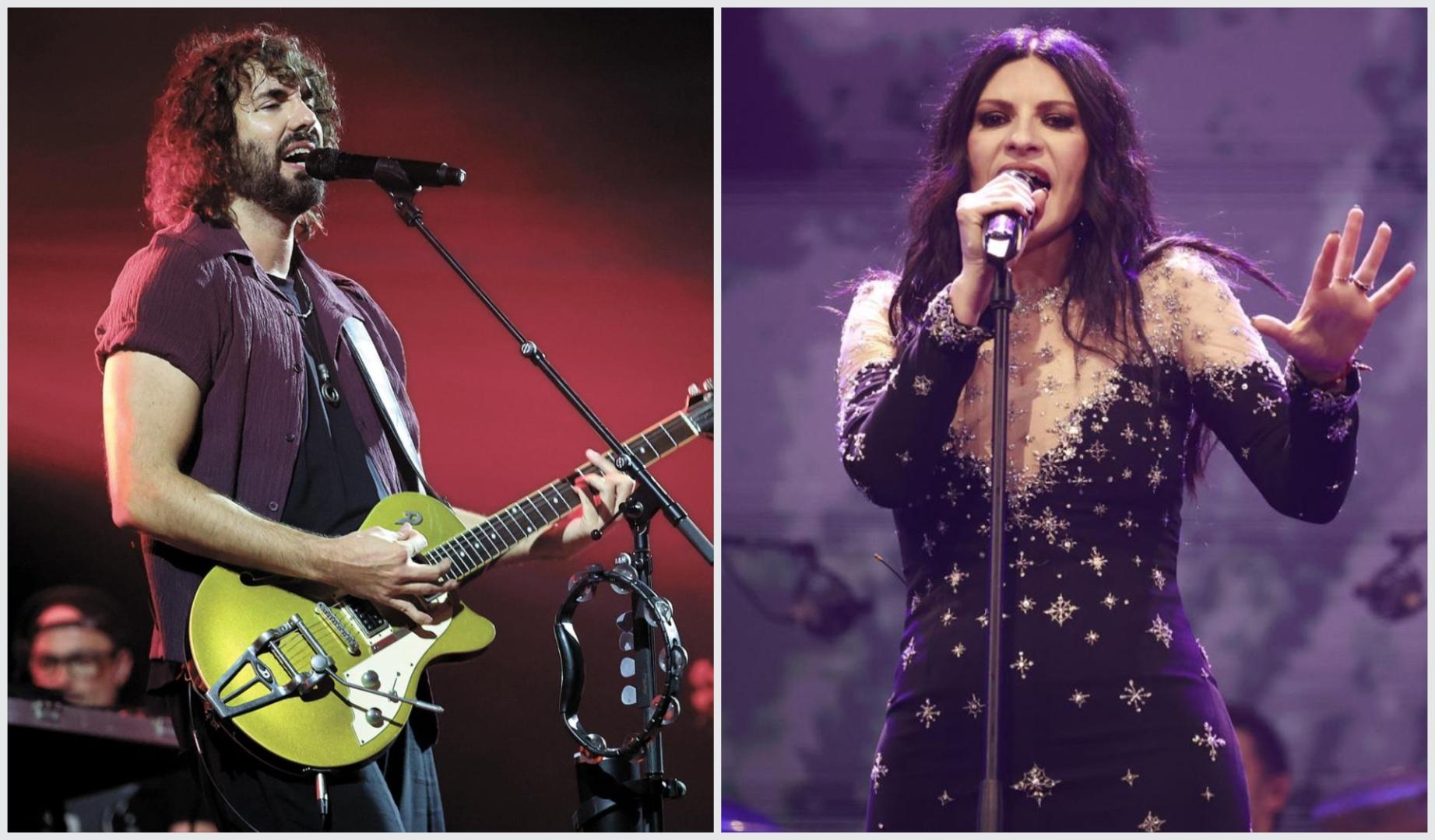 Mikel Izal y Laura Pausini cantarán juntos en el primer concierto de la gira de la cantante italiana en Pamplona