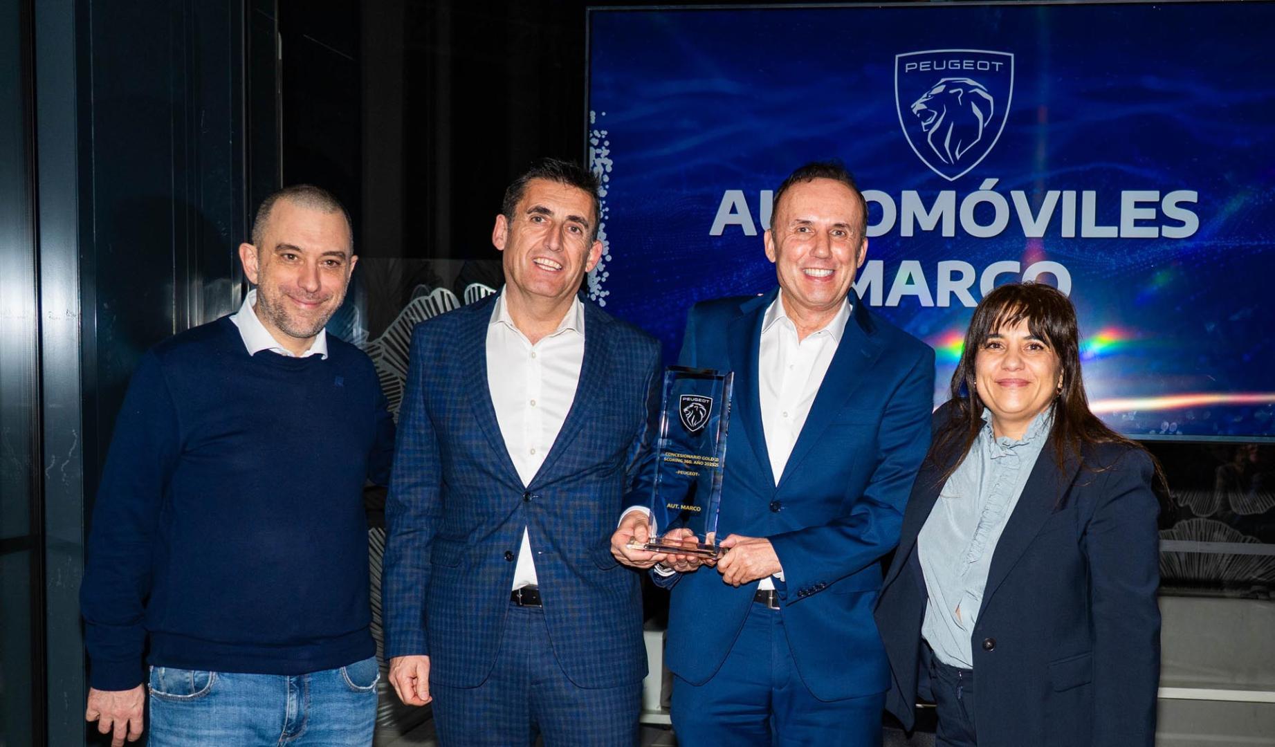 Automóviles Marco recibió el galardón en Madrid