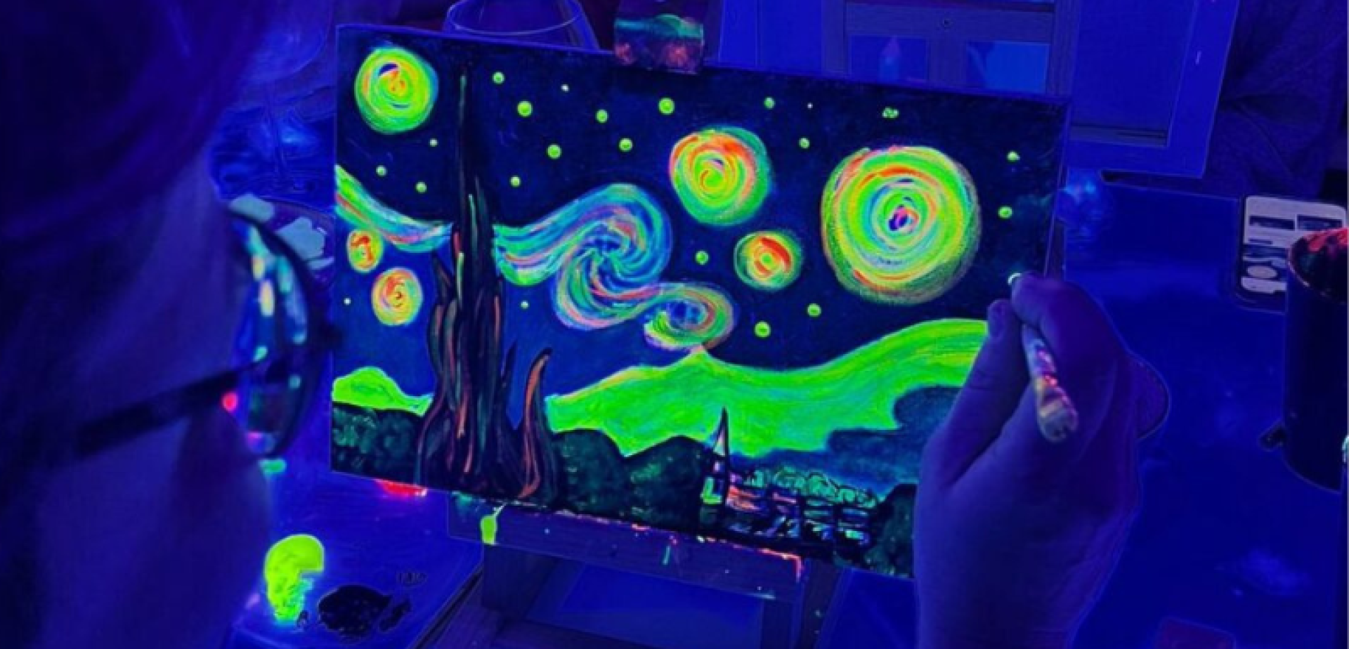 Actividad en la que podrás recrear la famosa obra de Van Gogh en versión táctil y tridimensional utilizando Okto Sensory Art