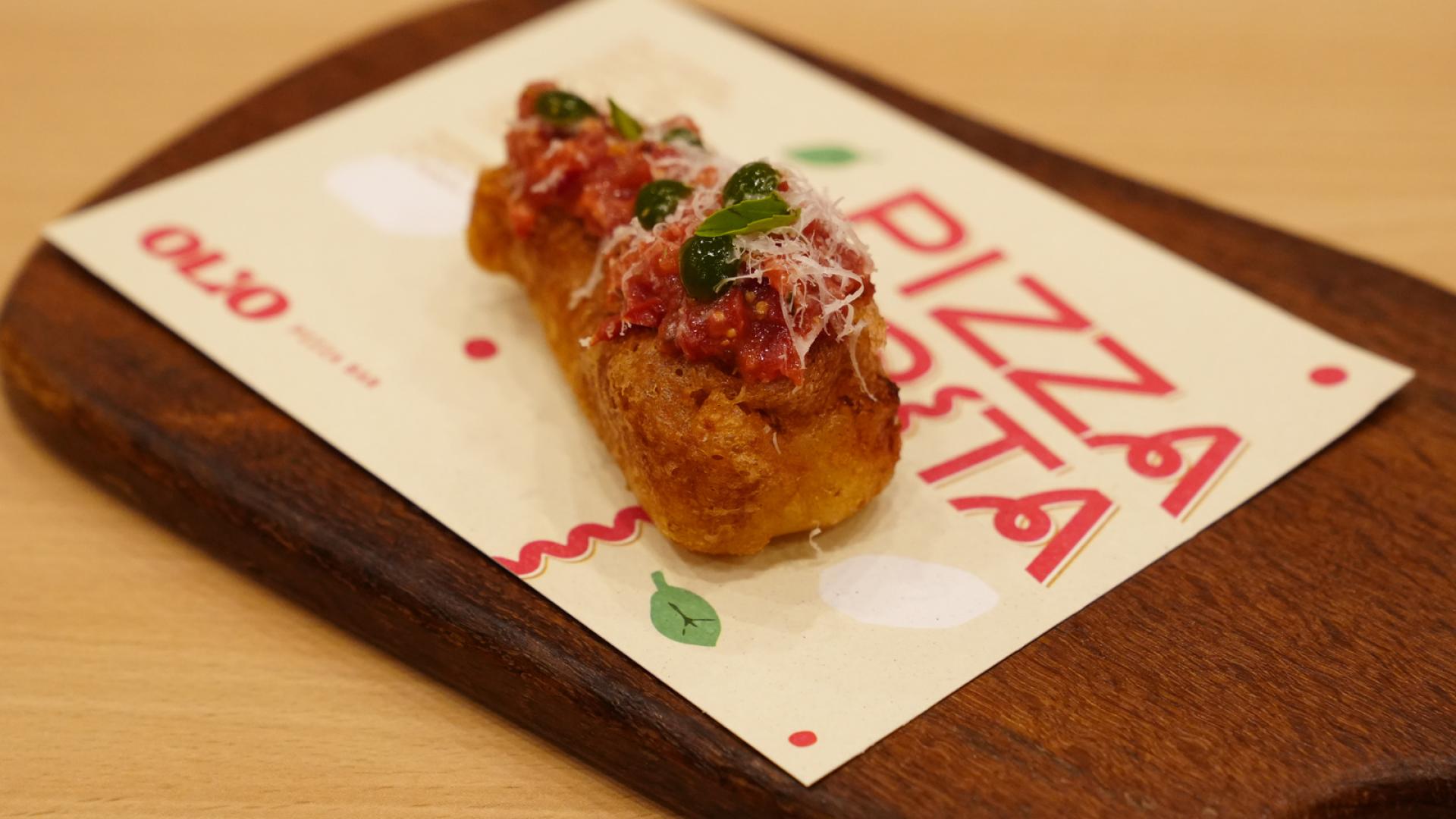 Pizza frita