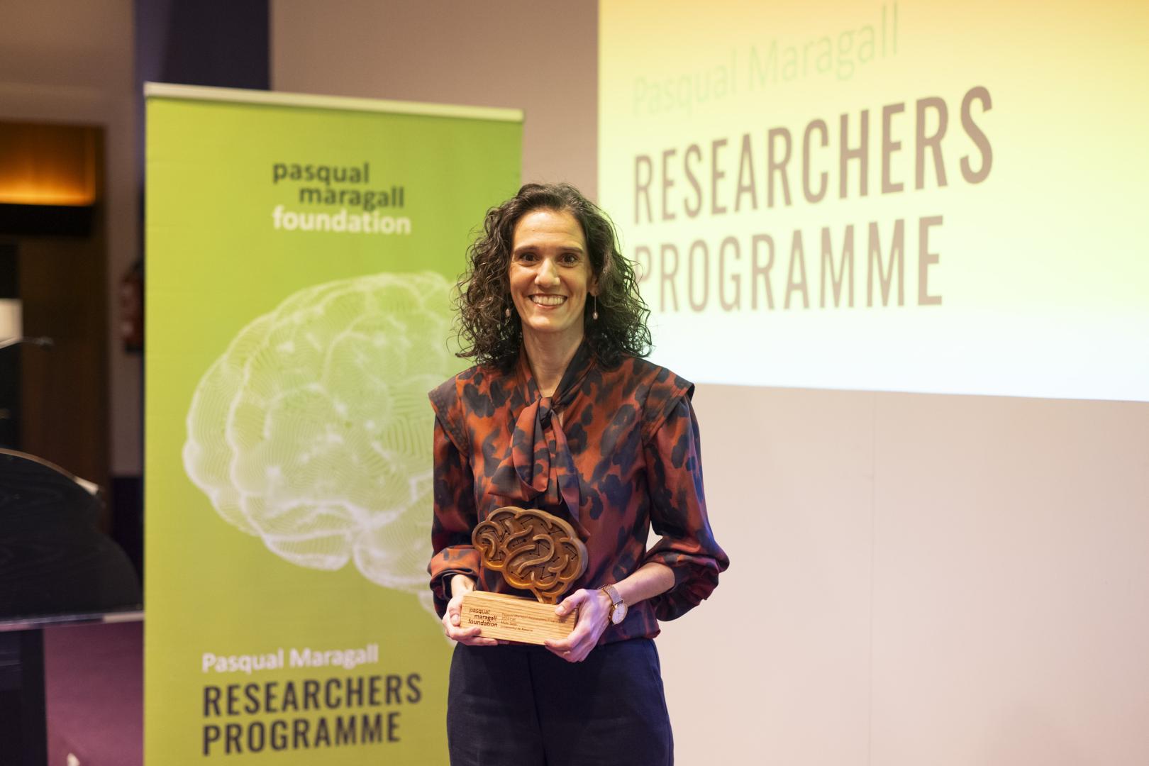 Maite Solas Zubiaurre, investigadora en la facultad de Farmacia de la Universidad de Navarra, recibe la beca Pasqual Maragall para investigaciones sobre Alzheimer
