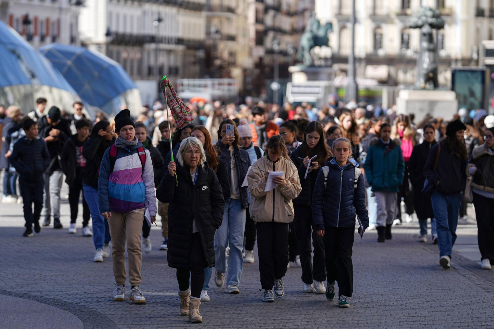turistas Madrid