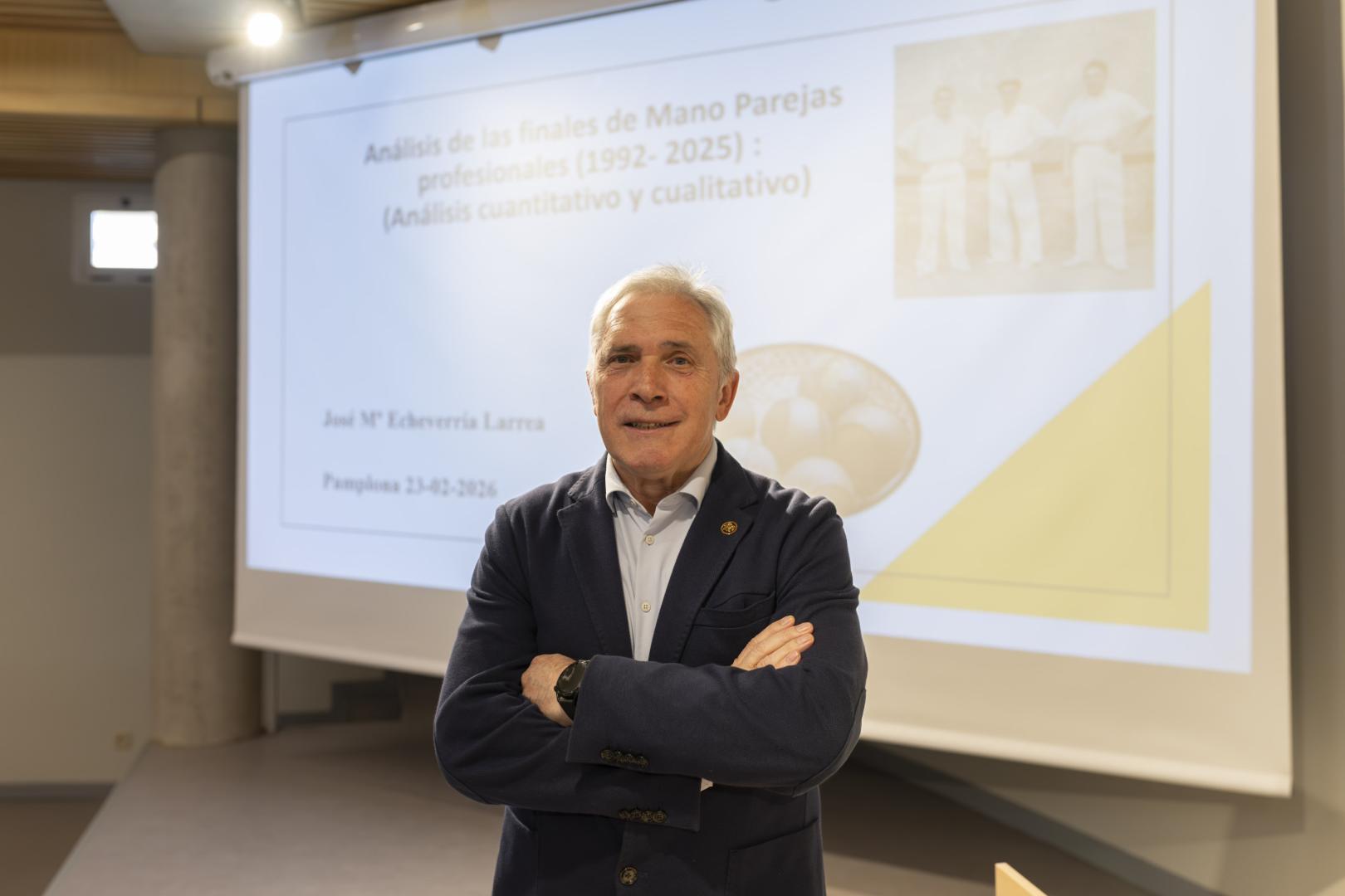 José Mari Echeverría, autor del estudio.