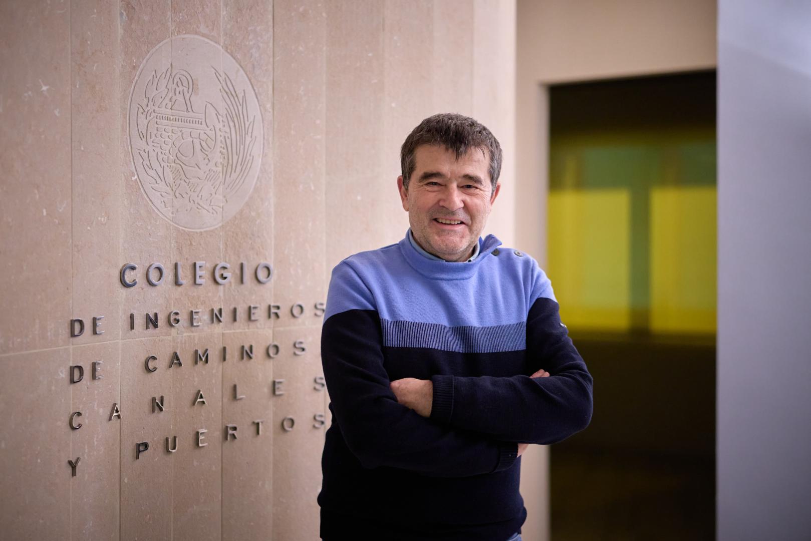Pedro Busto González, decano en Navarra del Colegio de Ingenieros de Caminos