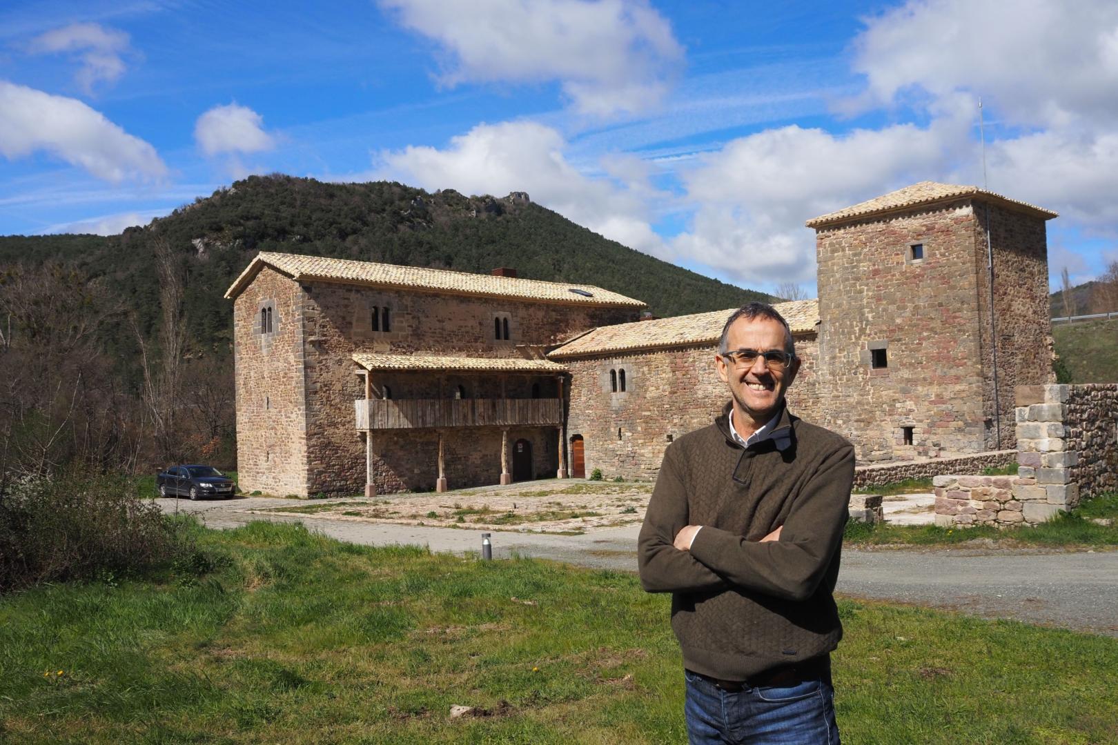 José Miguel Leache Aristu, responsable de la hostelería del Palacio de Arce