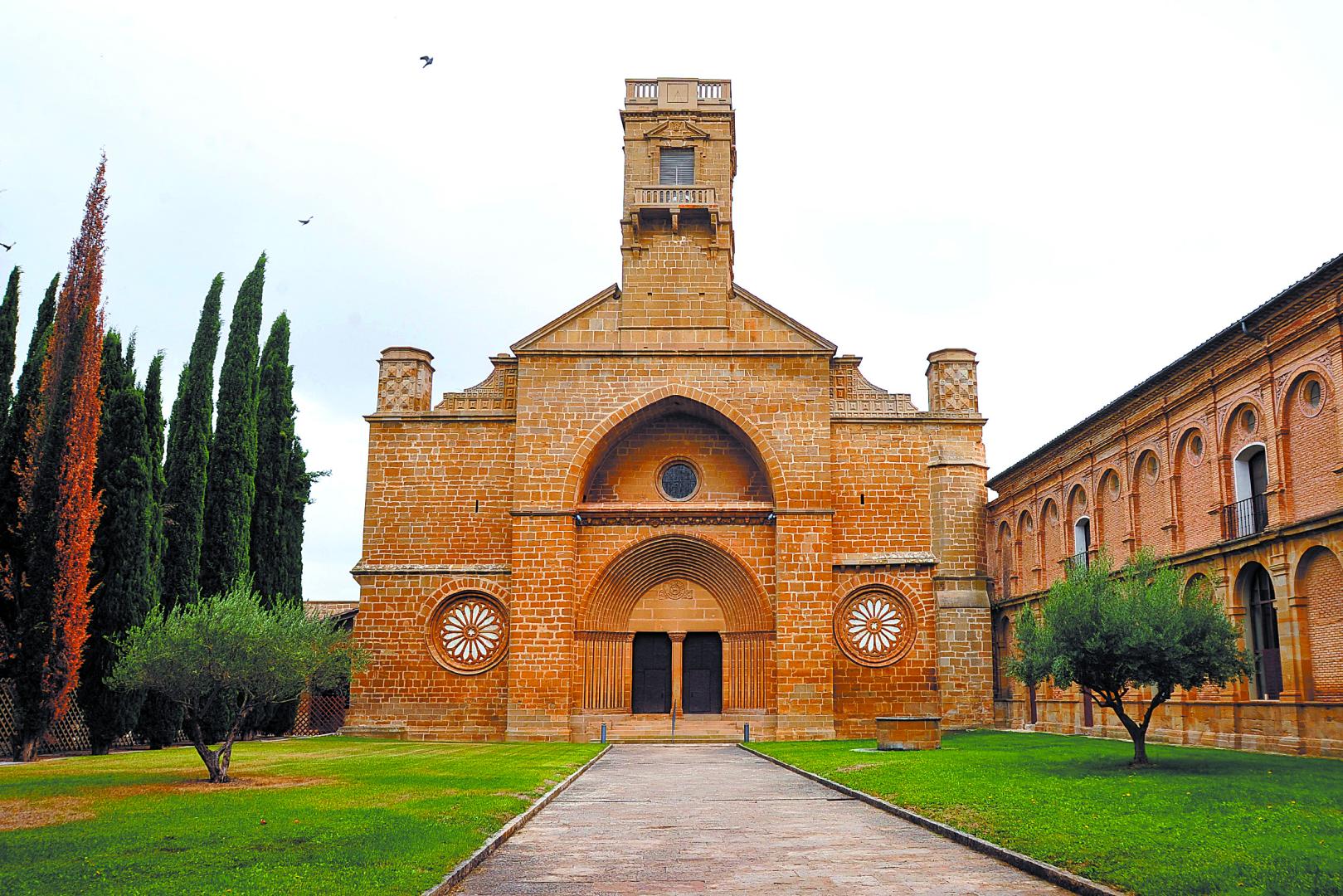 El Monasterio de la Oliva, donde fue abad Alonso de Navarra
