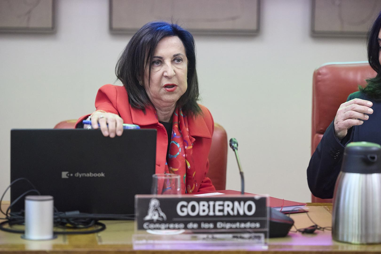 La ministra de Defensa, Margarita Robles, comparece ante la Comisión Mixta de Seguridad Nacional, en el Congreso de los Diputados