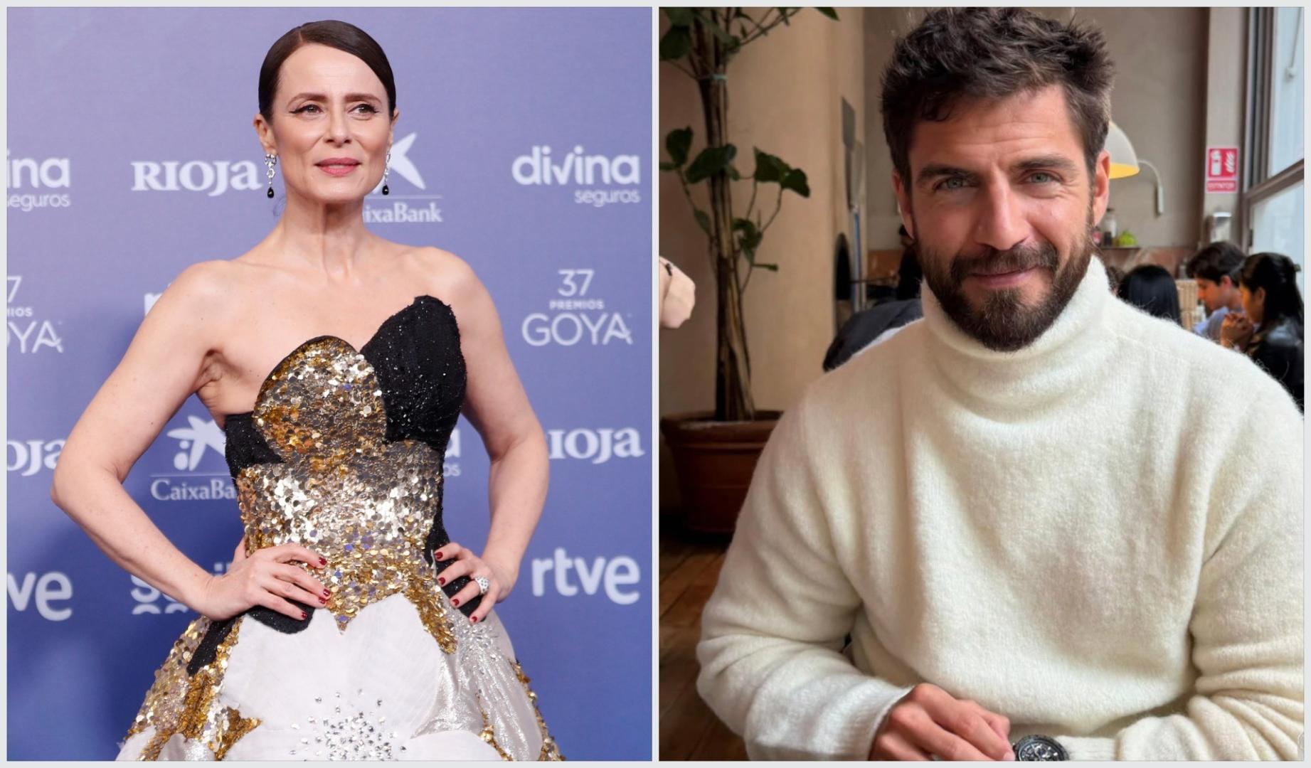 Aitana Sánchez-Gijón y Maxi Iglesias, en dos fotografías de archivo