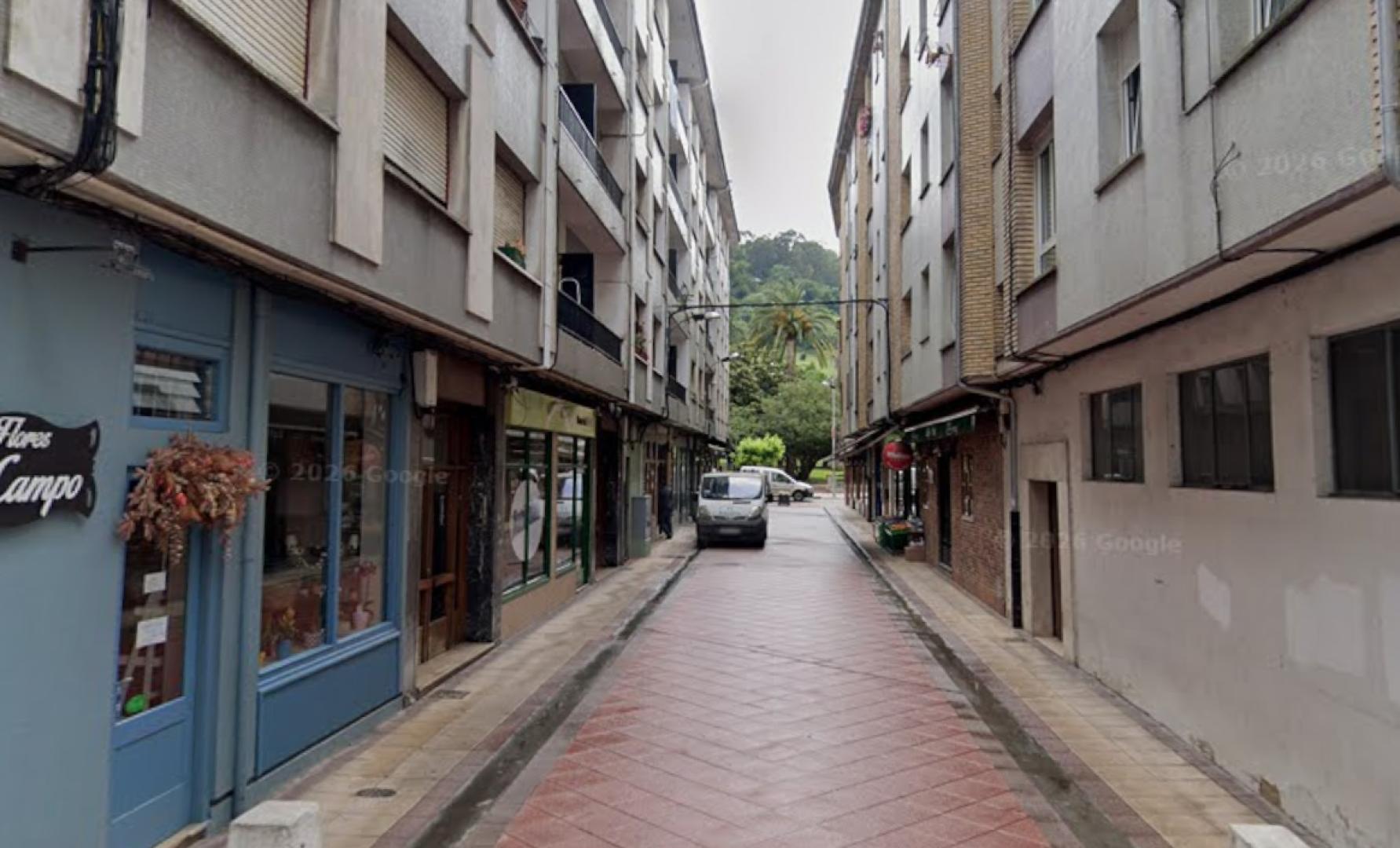 Calle Plácido Jove Hevia en la que ha se sitúa la vivienda donde han ocurrido los hechos