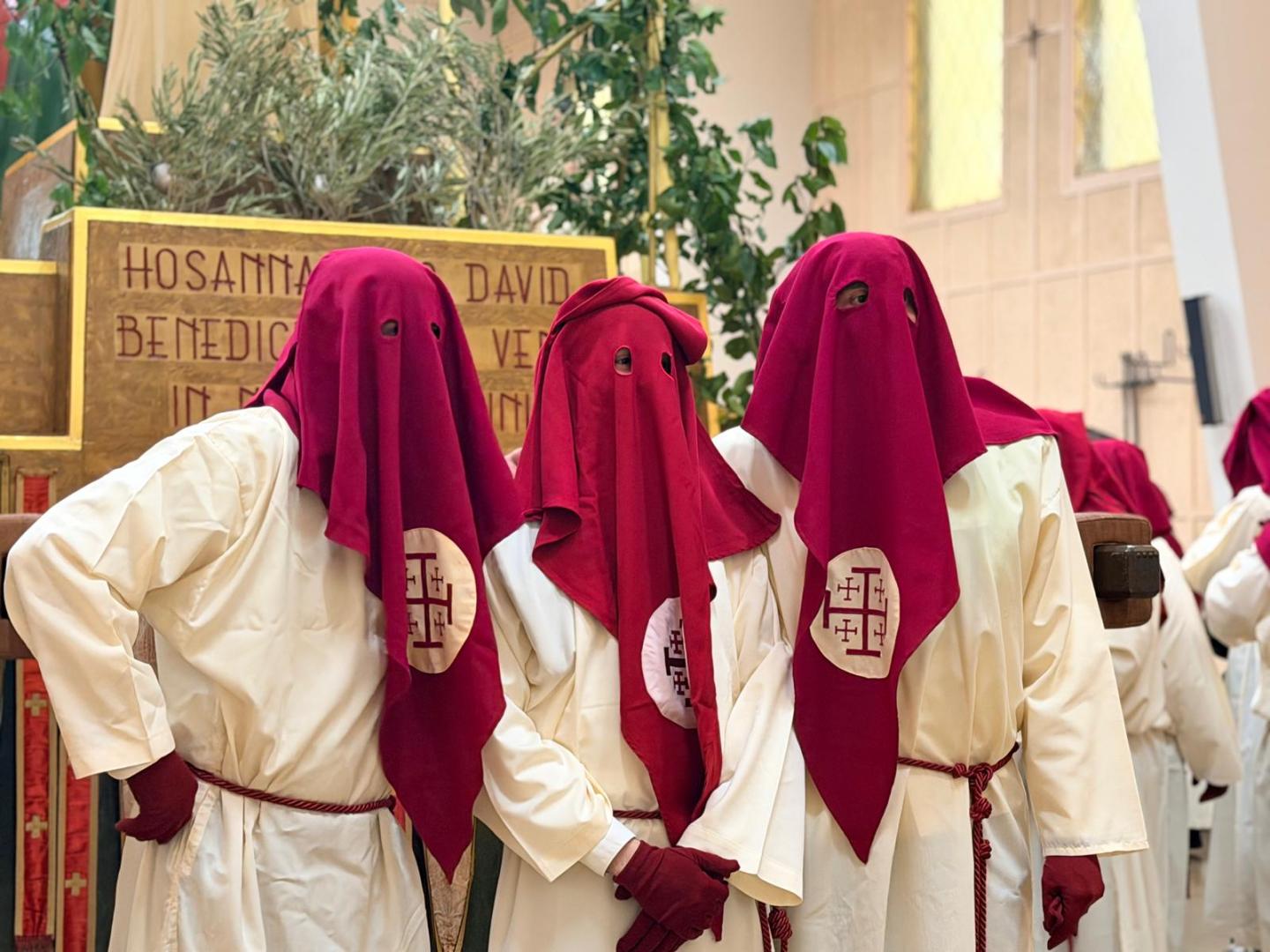 Todo listo para que salga la procesión de Viernes Santo tras dos años de ausencia