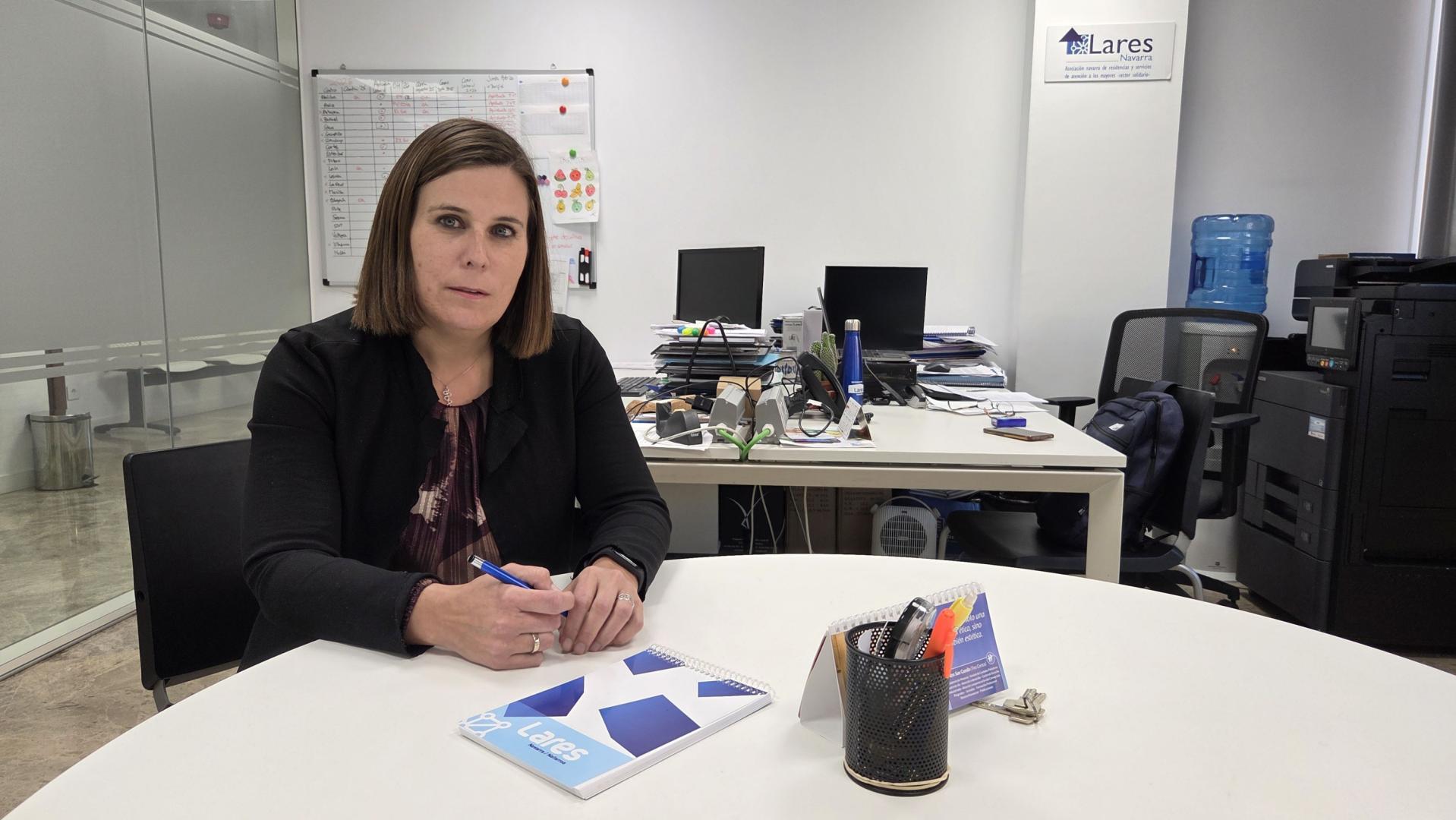 Beatriz Lacabe Barrachina, secretaria técnica de Lares Navarra, asociación de residencias y servicios de atención a los mayores