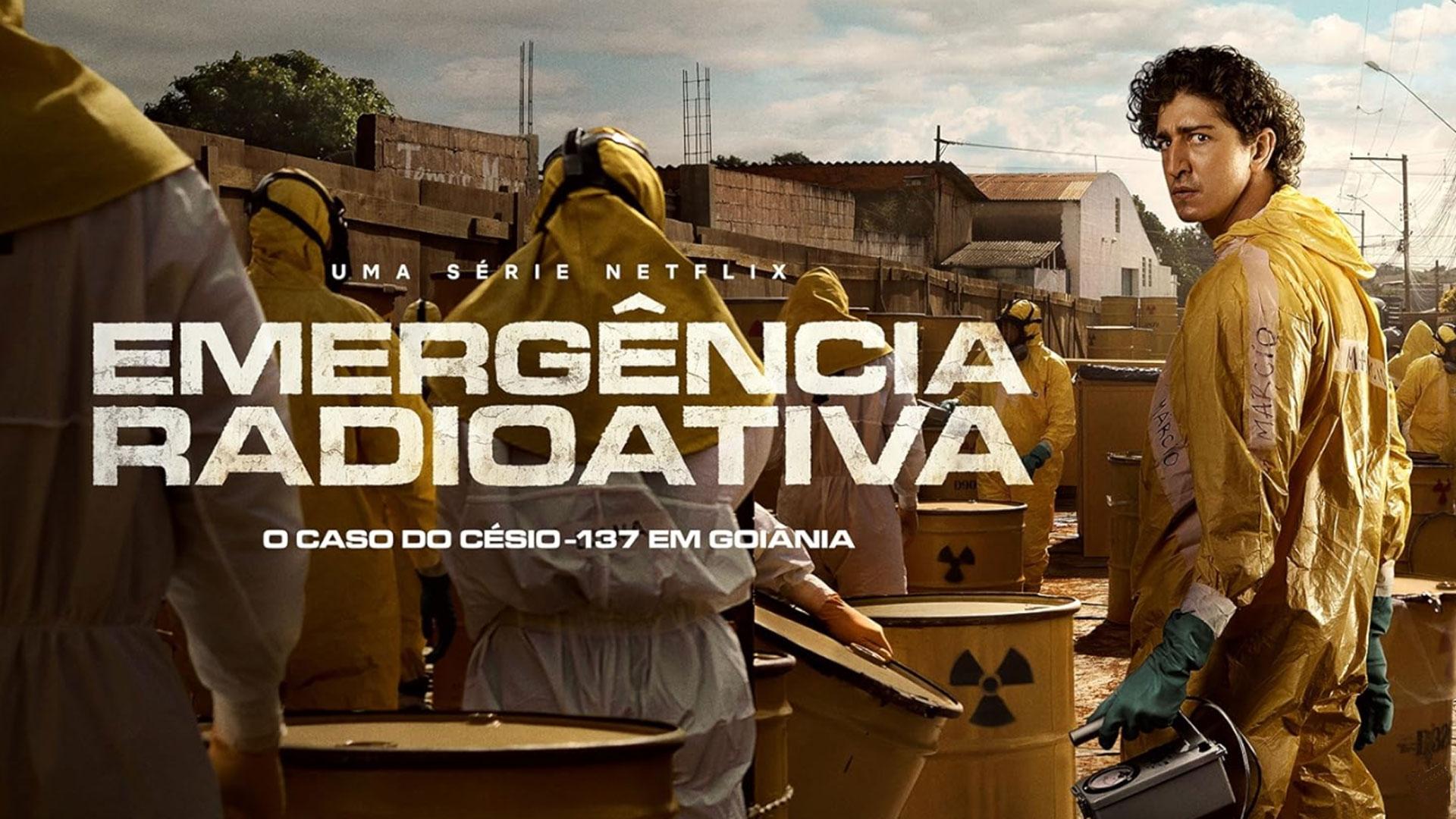 Cartel promocional de la serie 'Emergência Radioativa'