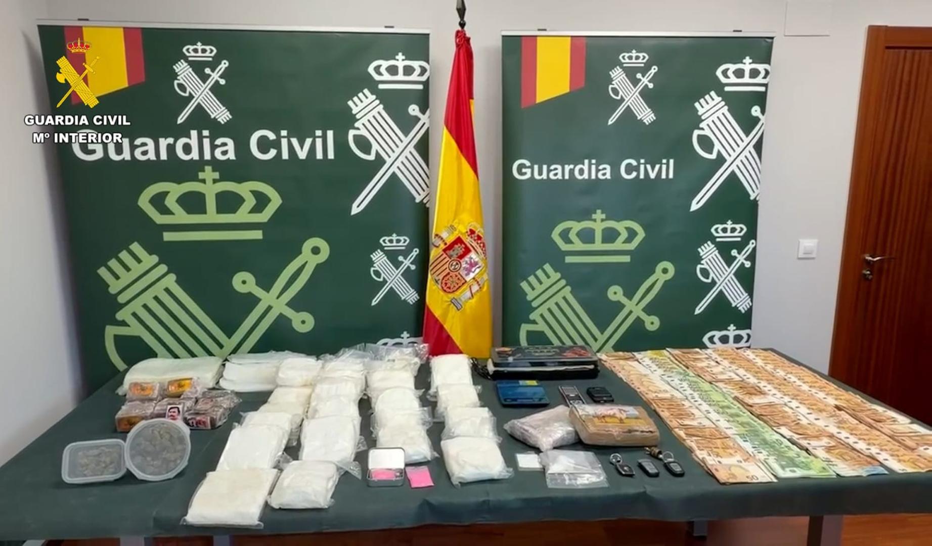 La Guardia civil bloquea una ruta de tráfico de drogas desde País Vasco hacia Navarra