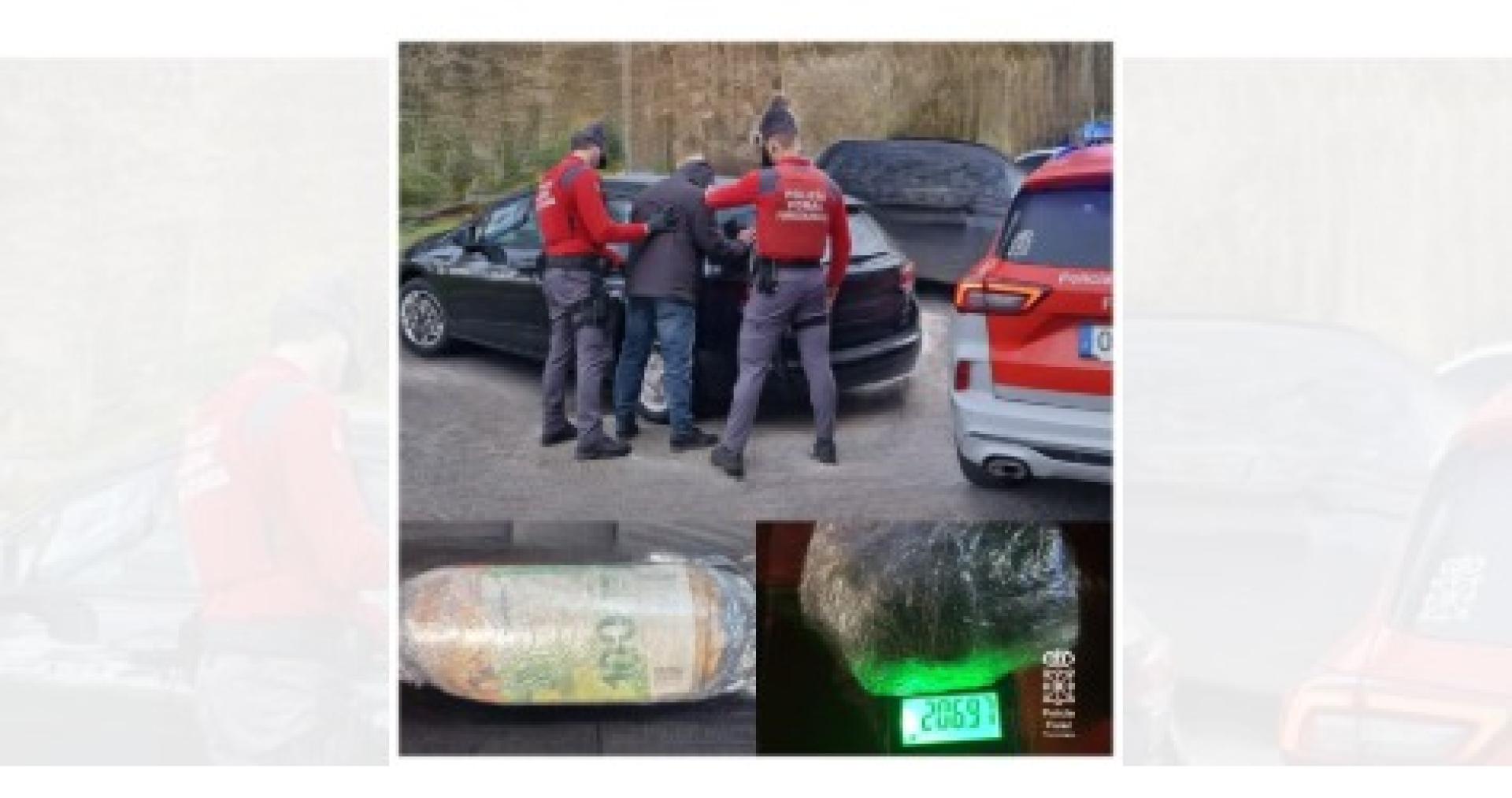 Varias imágenes de operaciones realizadas por la Policía Foral en Baztan