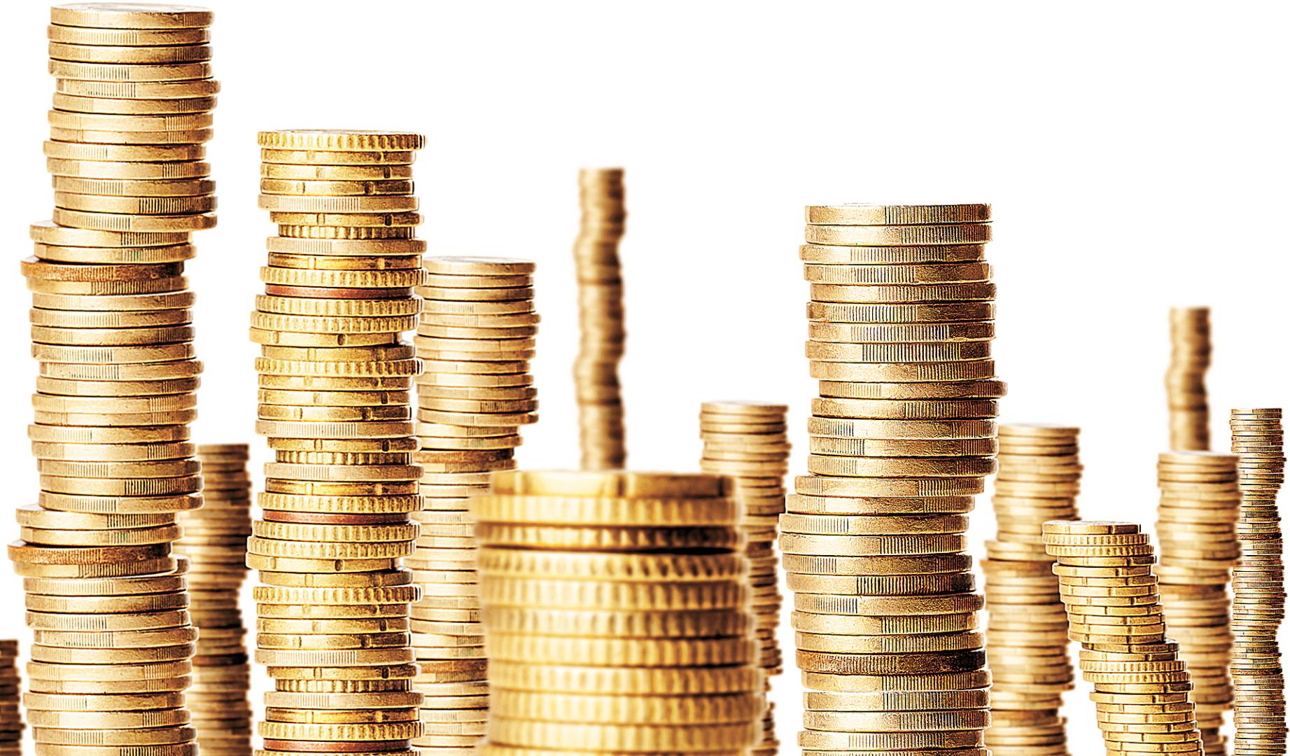 Imagen de monedas apiladas