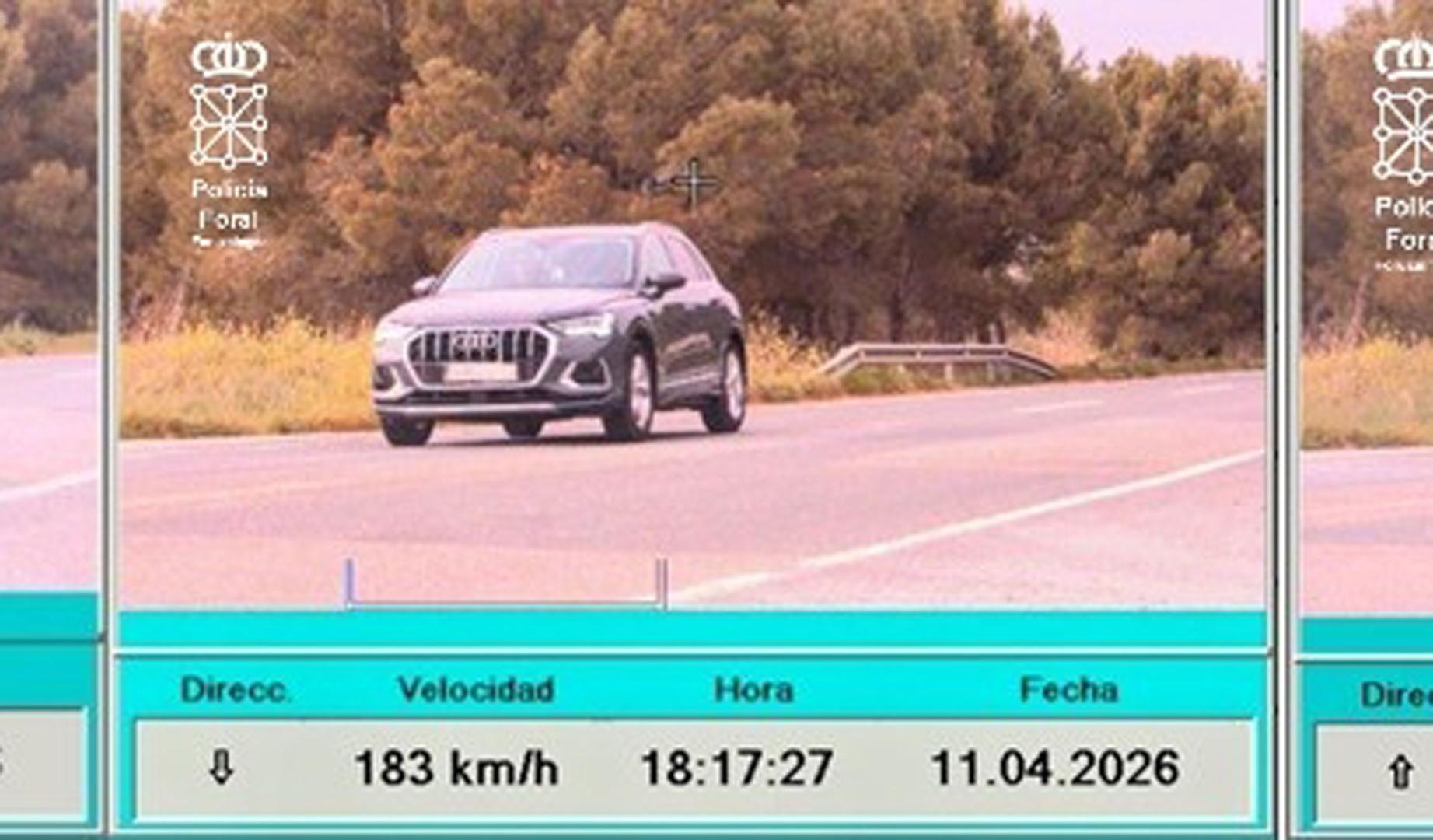 Destacan 3 conductores detectados por el “radar” duplicando la velocidad permitida