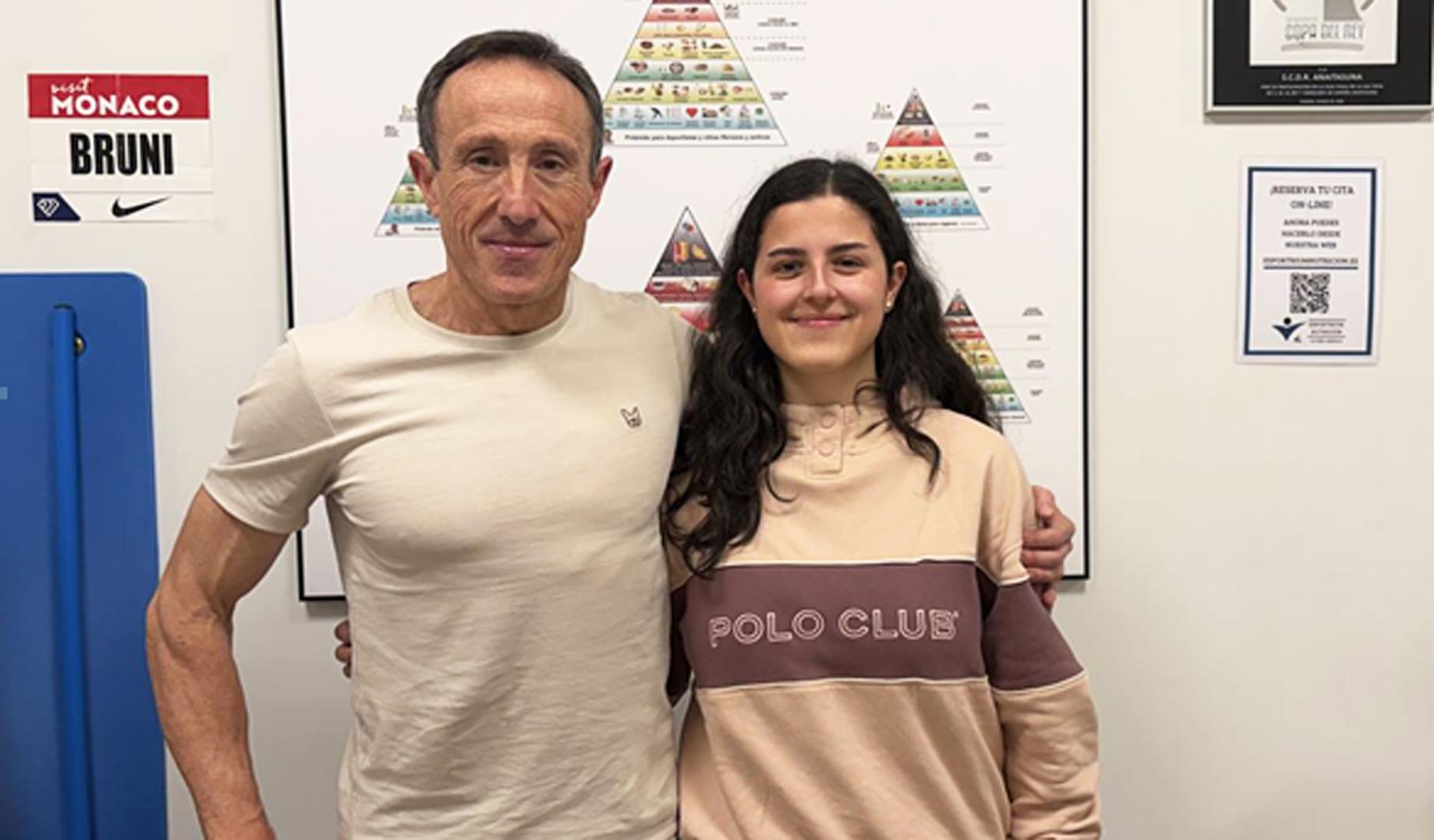 Javier Angulo y Naiara Isla