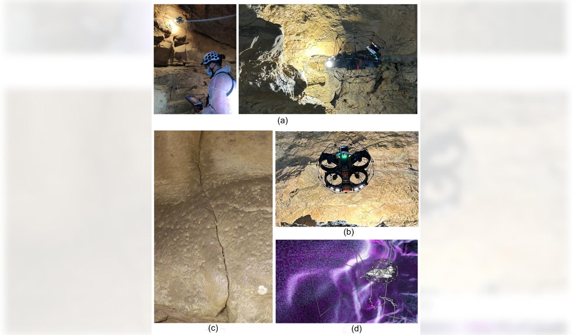 Reconstruyen en 3D con drones una pared rocosa inaccesible de la cueva de Altamira