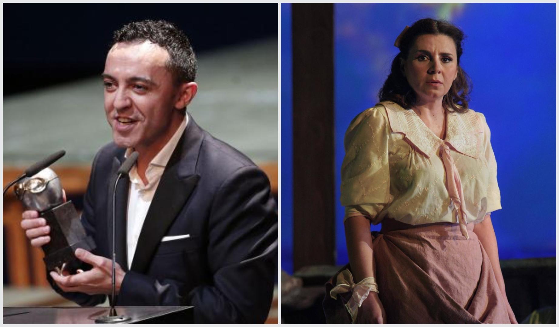 Los navarros Ángel Ruiz y Sabina Puértolas, nominados a los premios Talía
