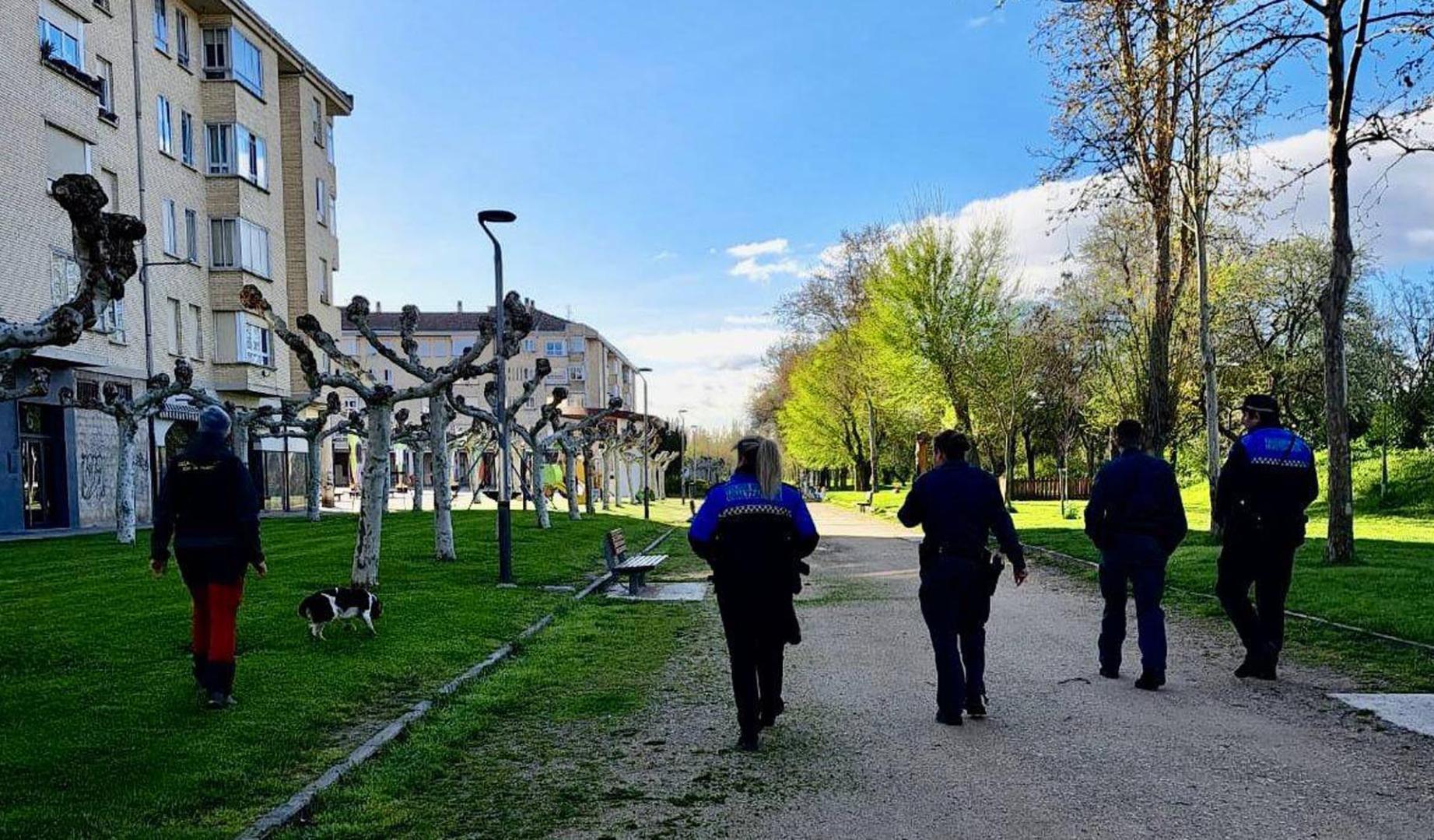 Policías de Berriozar y Guardia Civil en un trabajo conjunto