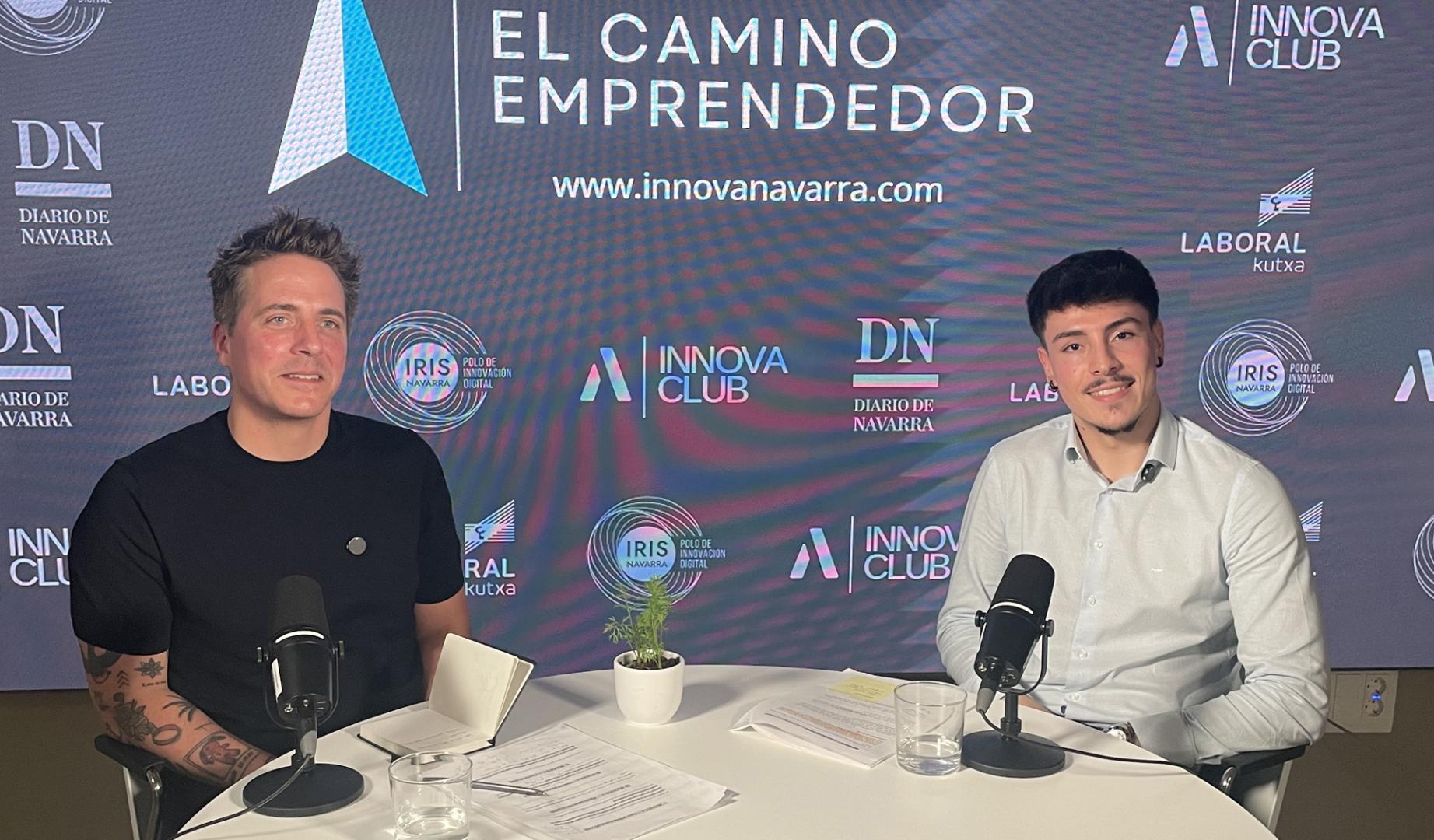 José Ramón Larráyoz, CEO de Grupo Crealia, y Jerónimo Peláez Álvarez