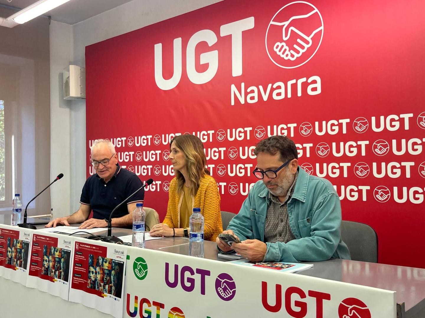 Lorenzo Ríos, Eva Azanza y Cesc Poch