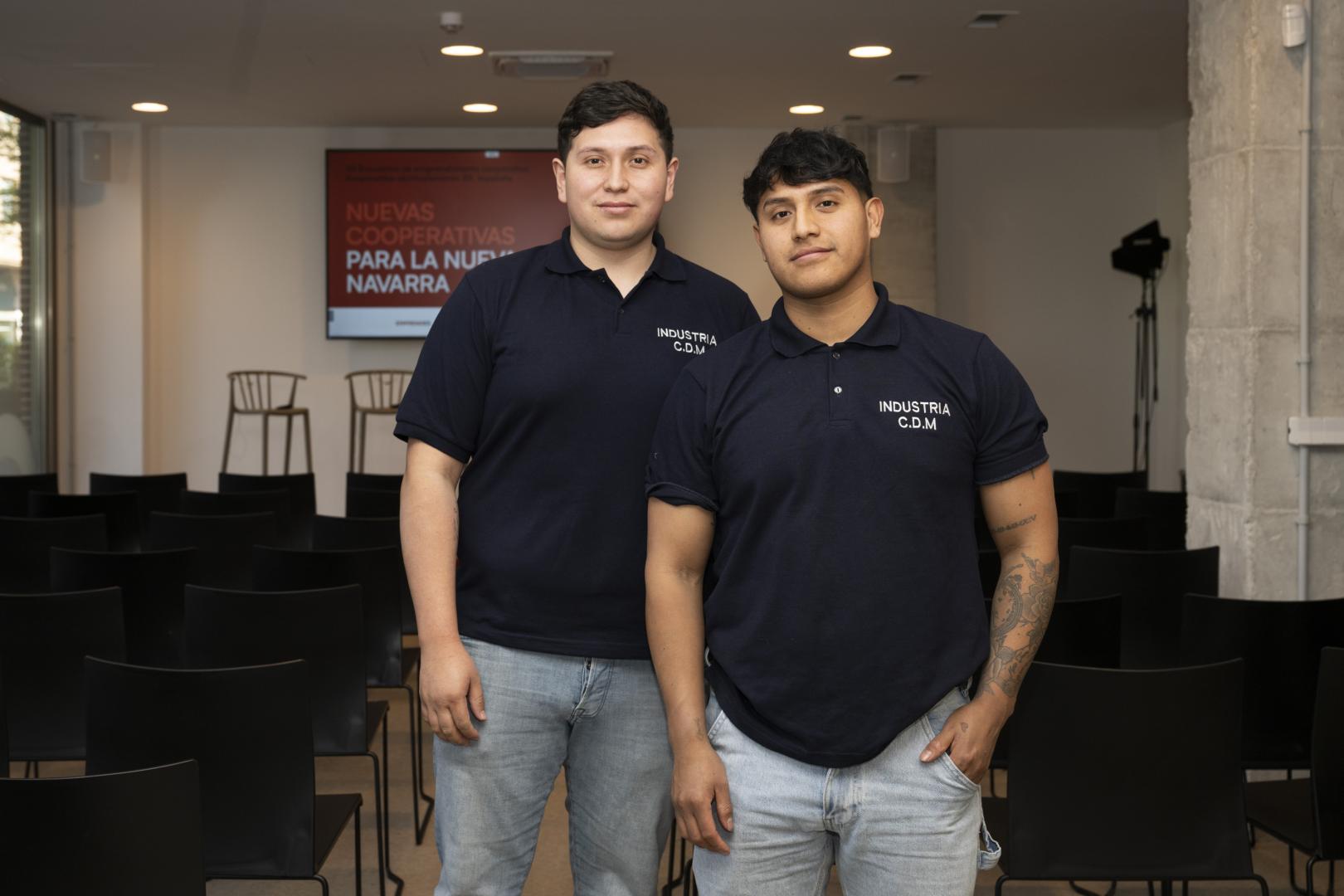 Saúl Coba e Iván Yunga