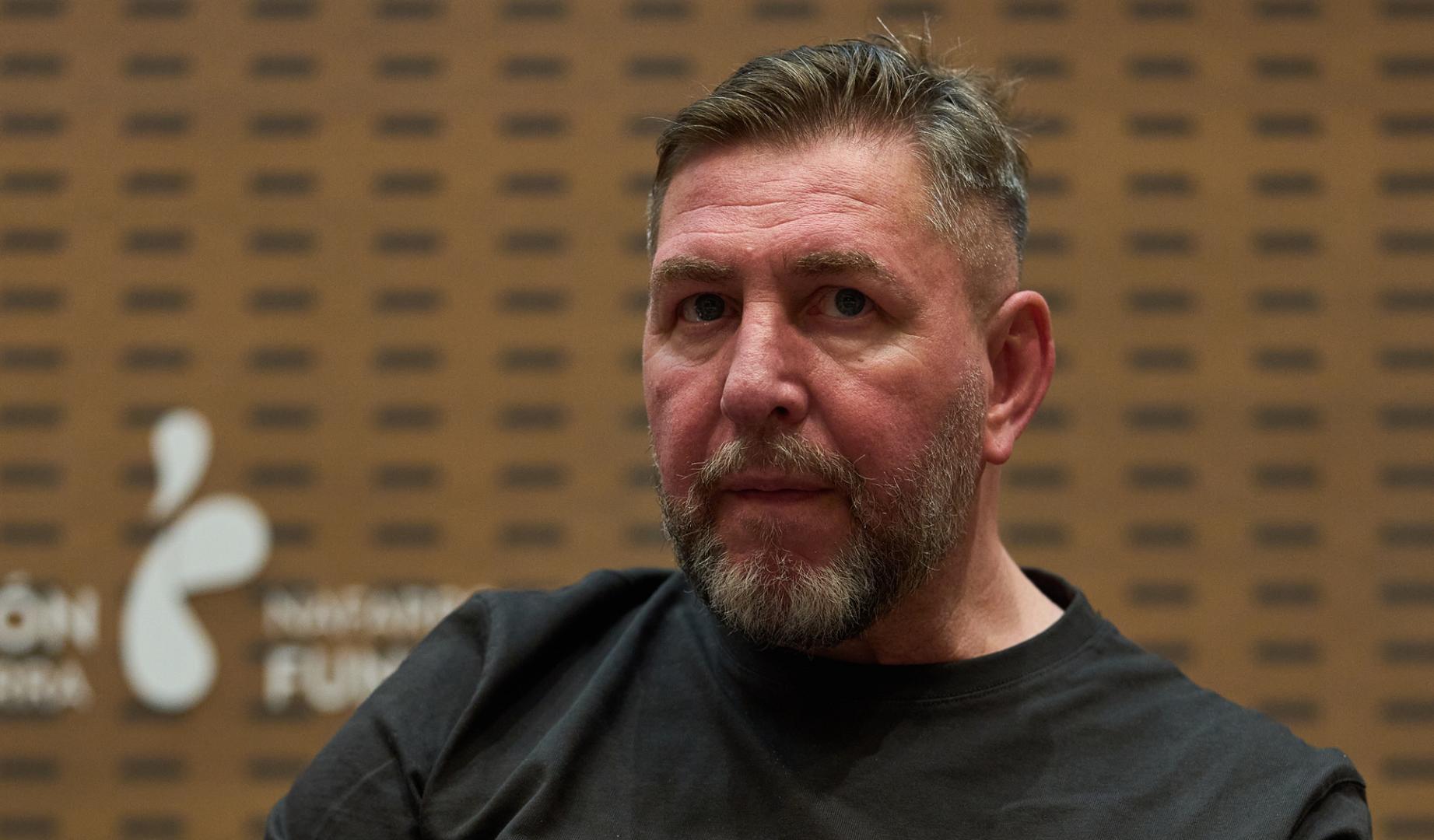 Emiliano Pinson, afectado de Parkinson y participante en un estudio en la Clínica Universidad de Navarra