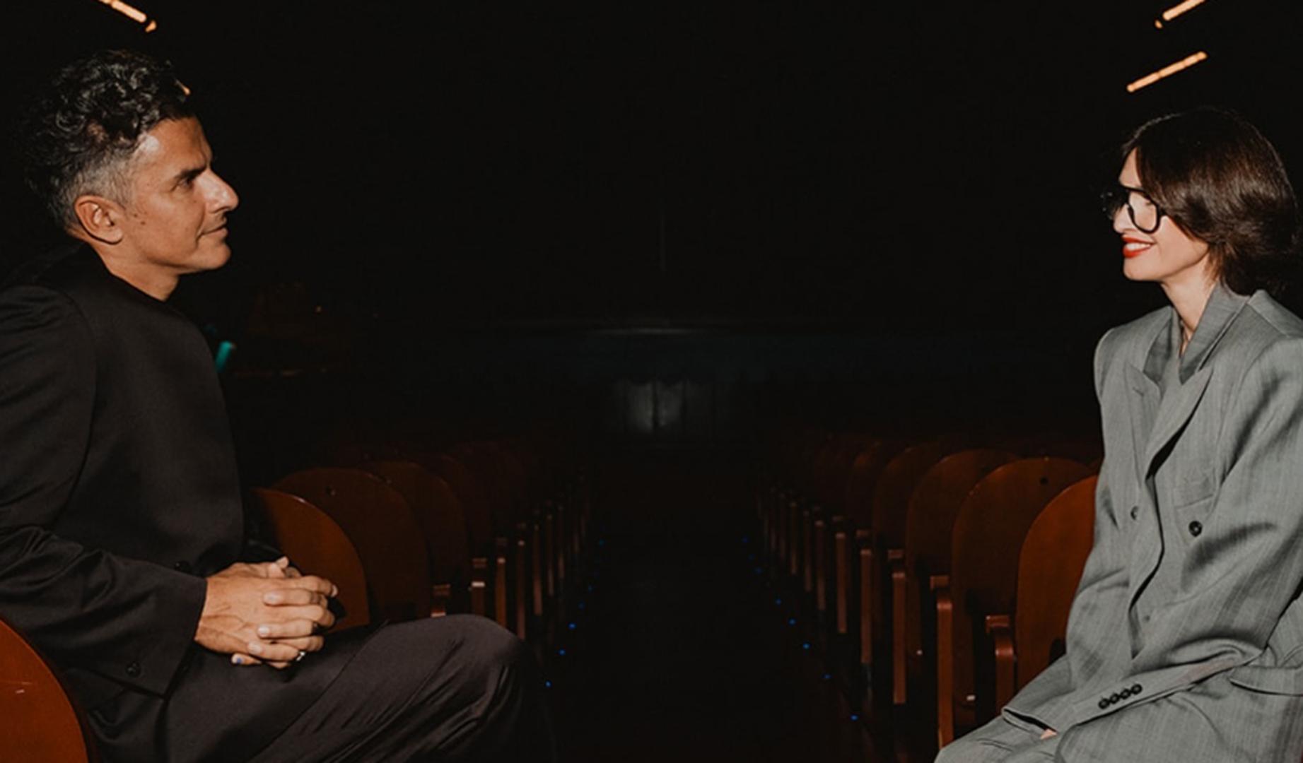 Orson Salazar y Paz Vega, en una foto publicada por Salazar en Instagram