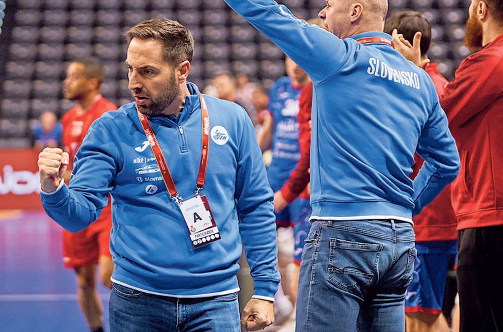 Fernando Gurich, en el banquillo de Eslovaquia en el pasado TIE