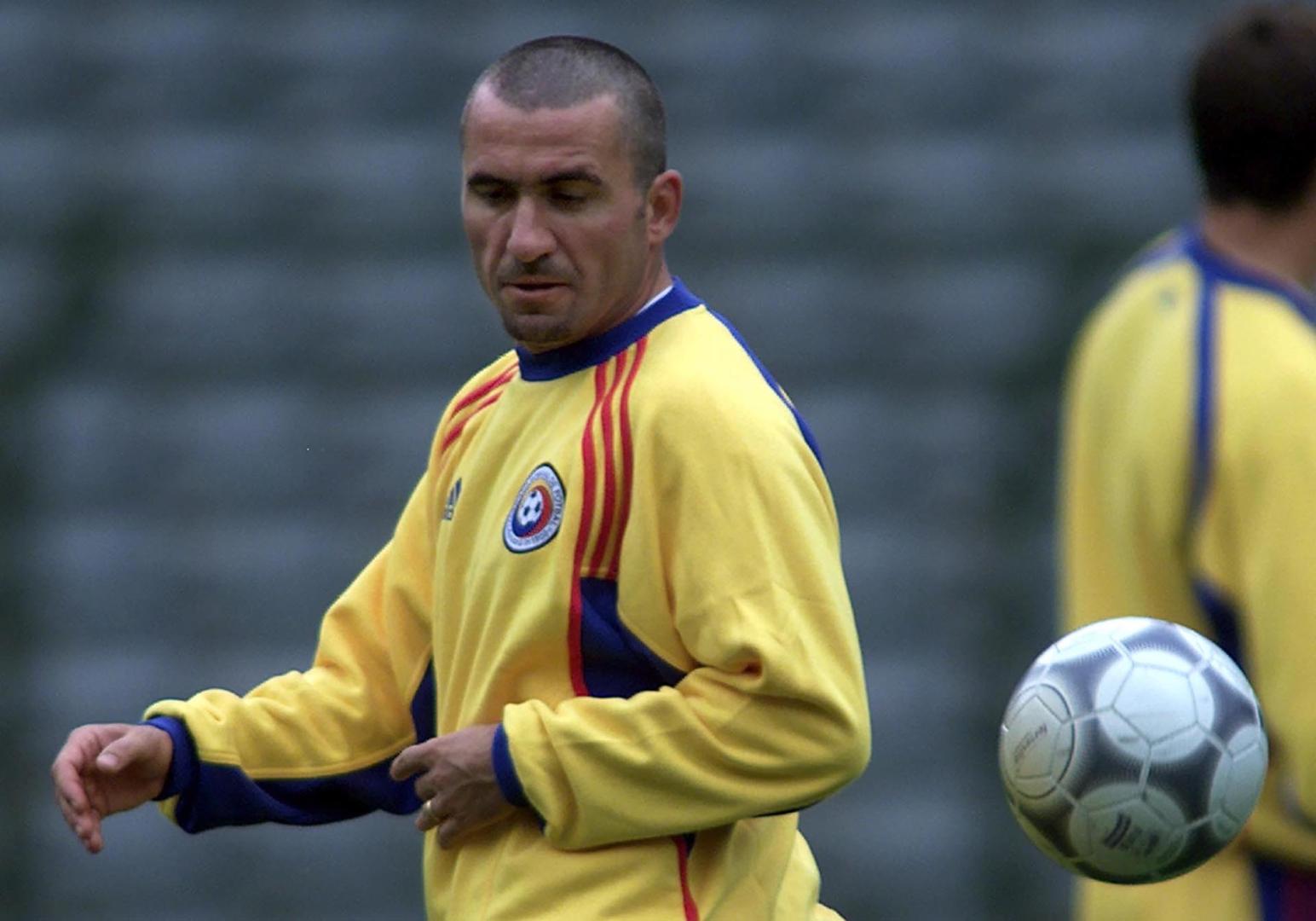 Gica Hagi, en una foto del año 2000