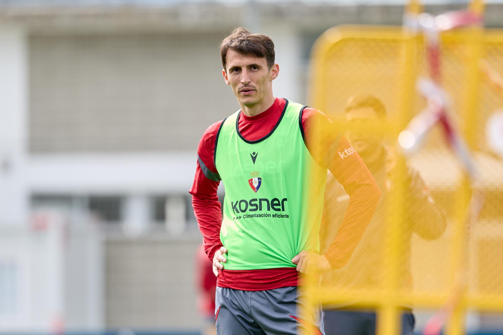 Ante Budimir, en la sesión del pasado domingo en Tajonar