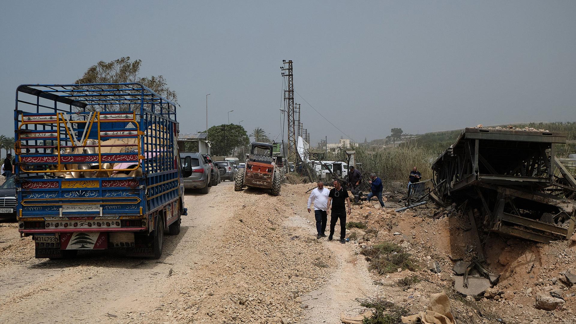 Muchos libaneses no tienen a donde volver en el sur del Líbano, aún ocupado por Israel