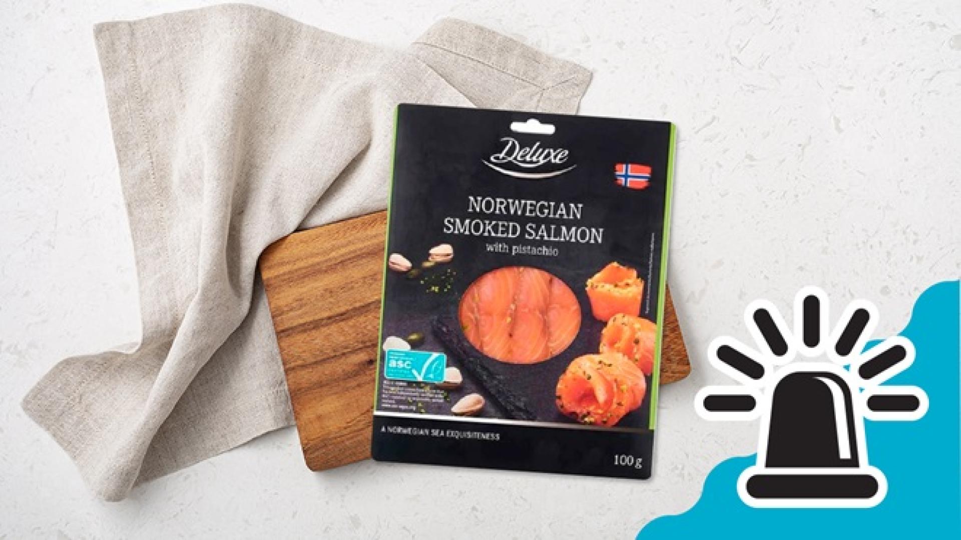 Alerta sanitaria en un salmón ahumado vendido en Lidl