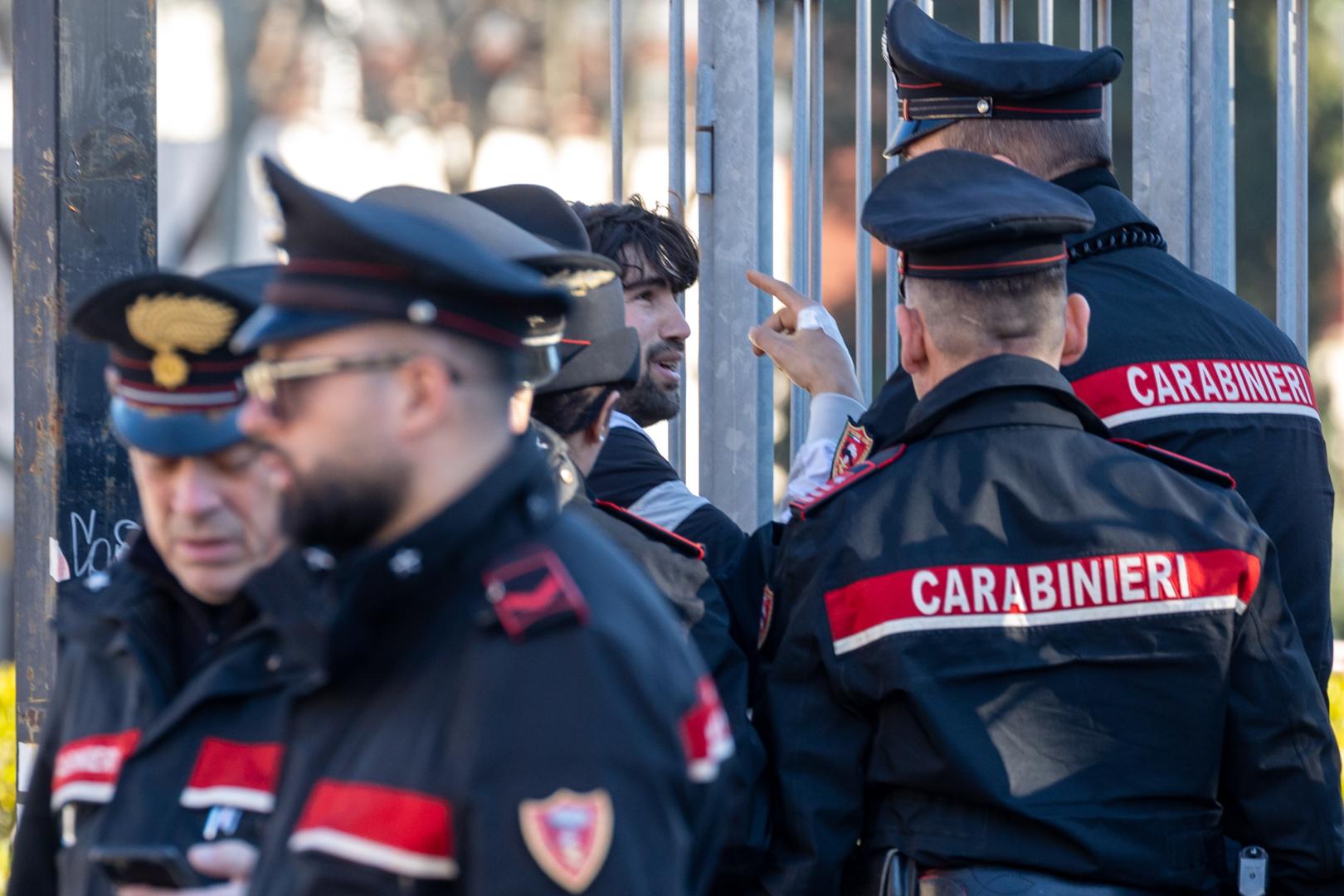 Imagen de archivo de los Carabinieri en Italia
