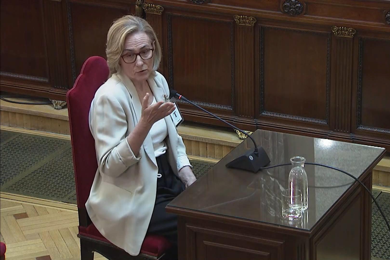 La secretaria del exministro José Luis Ábalos, Ana María Aranda Jaraices declara en el juicio al exministro José Luis Ábalos este martes en Tribunal Supremo en Madrid